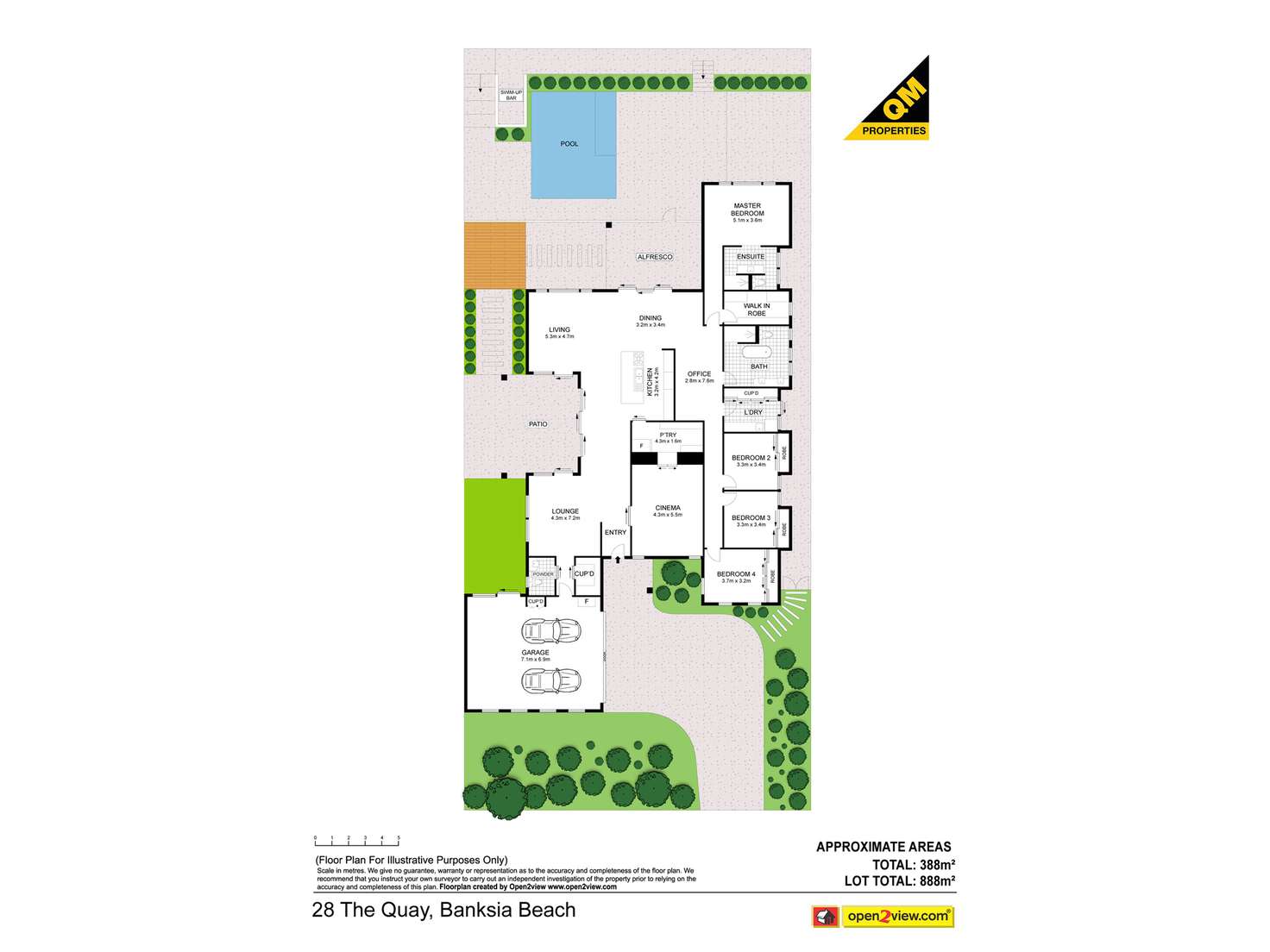 Floorplan of Homely house listing, 28 The Quay, Banksia Beach QLD 4507