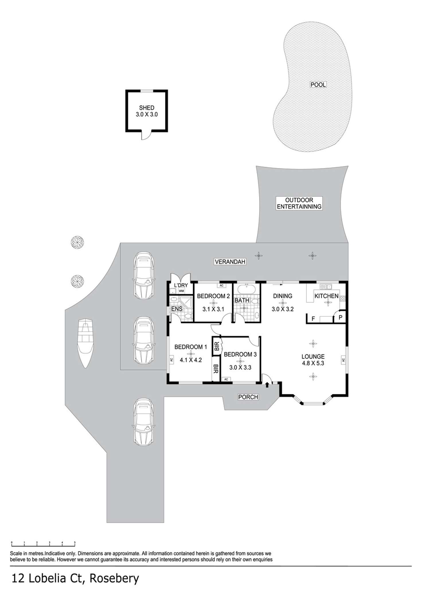 Floorplan of Homely house listing, 12 Lobelia Court, Rosebery NT 832