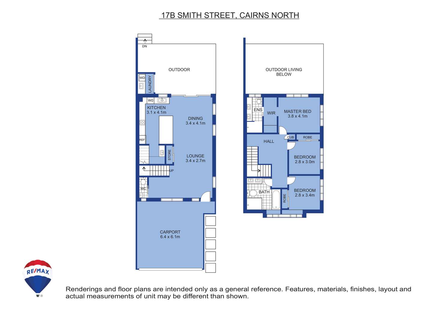 Floorplan of Homely house listing, 17B Smith Street, Cairns North QLD 4870