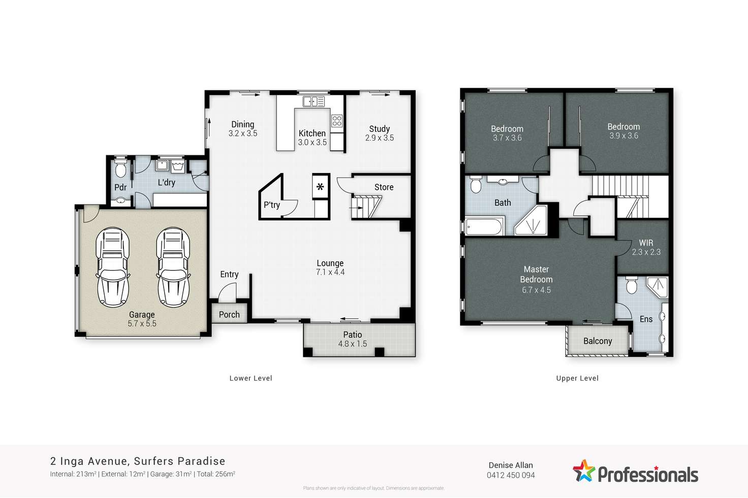 Floorplan of Homely house listing, 2 Inga Avenue, Surfers Paradise QLD 4217
