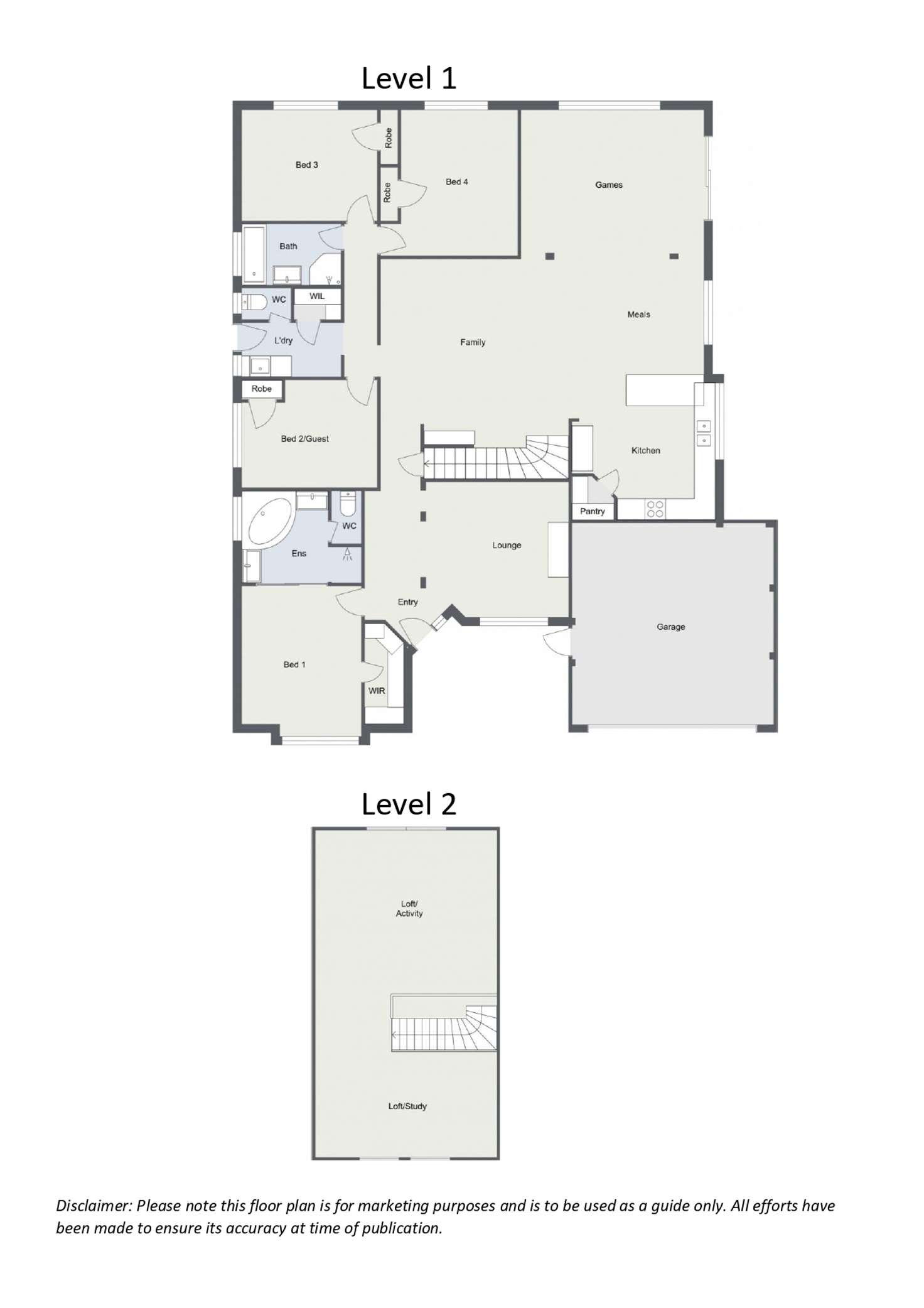 Floorplan of Homely house listing, 43 Carbine Loop, Millbridge WA 6232