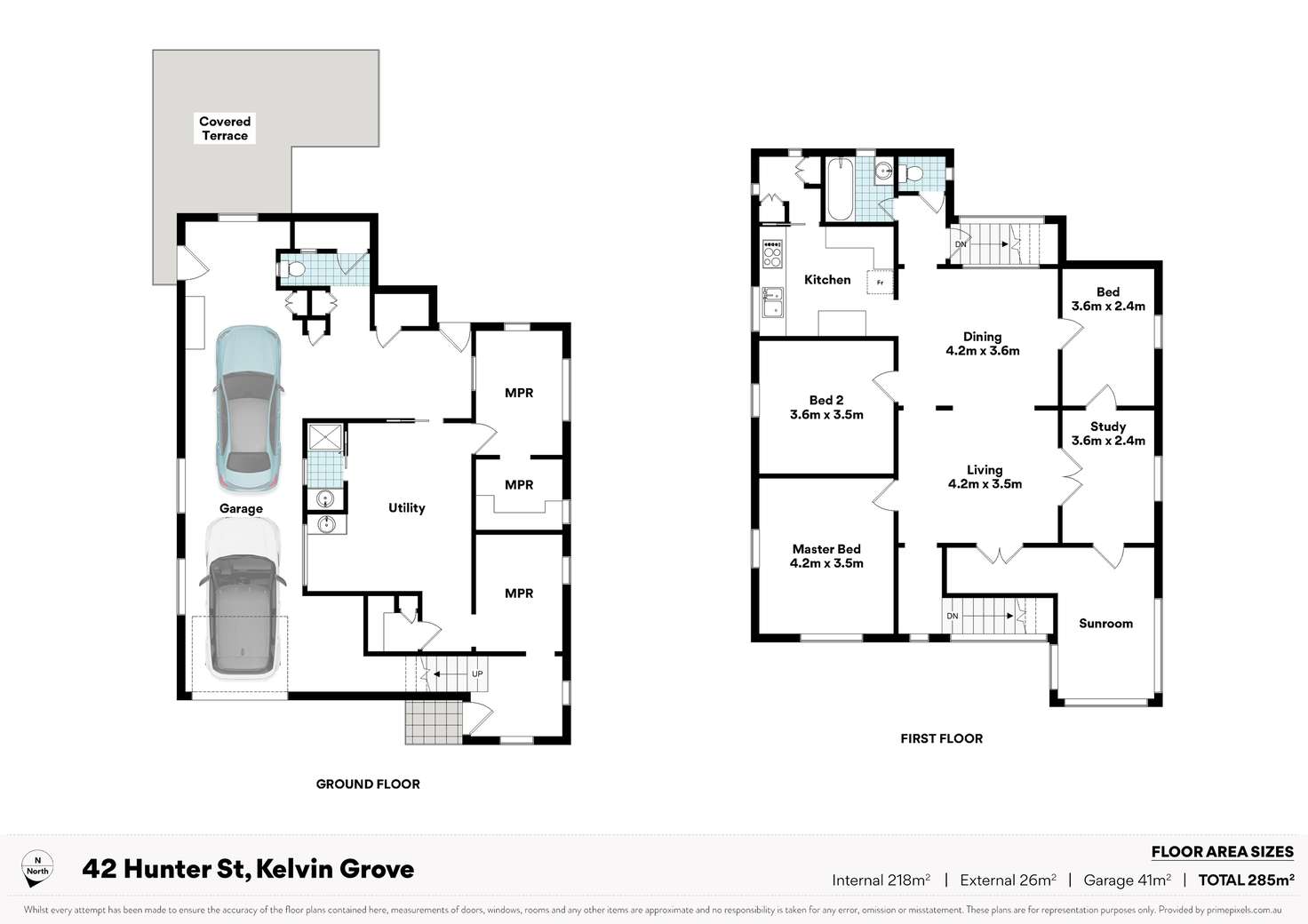 Floorplan of Homely house listing, 42 Hunter Street, Kelvin Grove QLD 4059