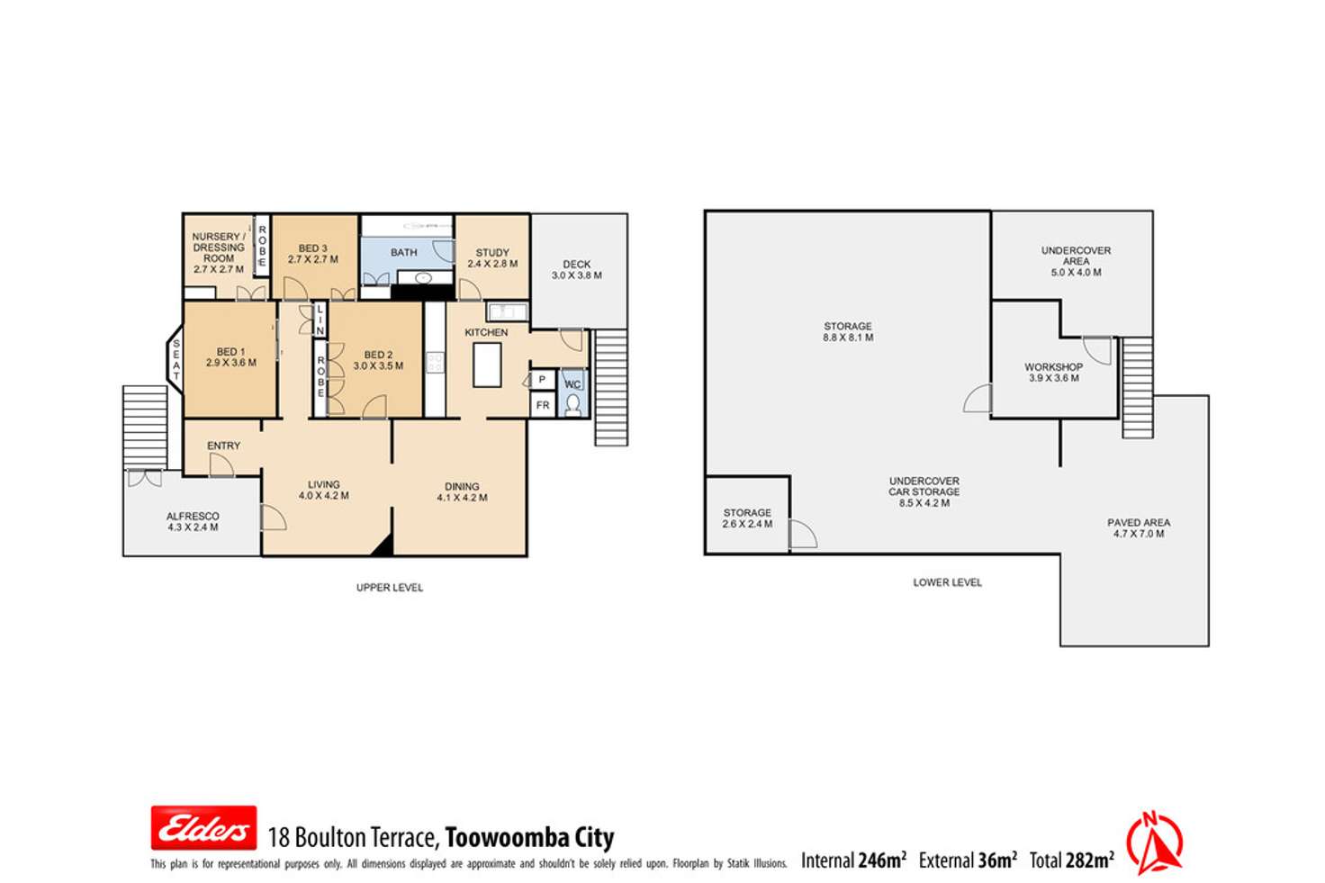 Floorplan of Homely house listing, 18 Boulton Terrace, Toowoomba City QLD 4350