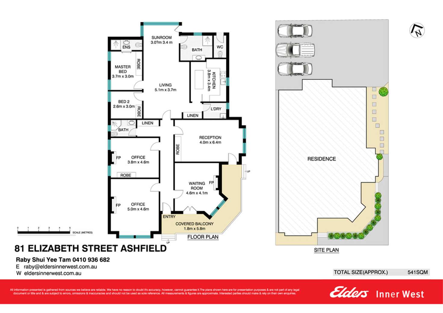 Floorplan of Homely house listing, 81 Elizabeth Street, Ashfield NSW 2131