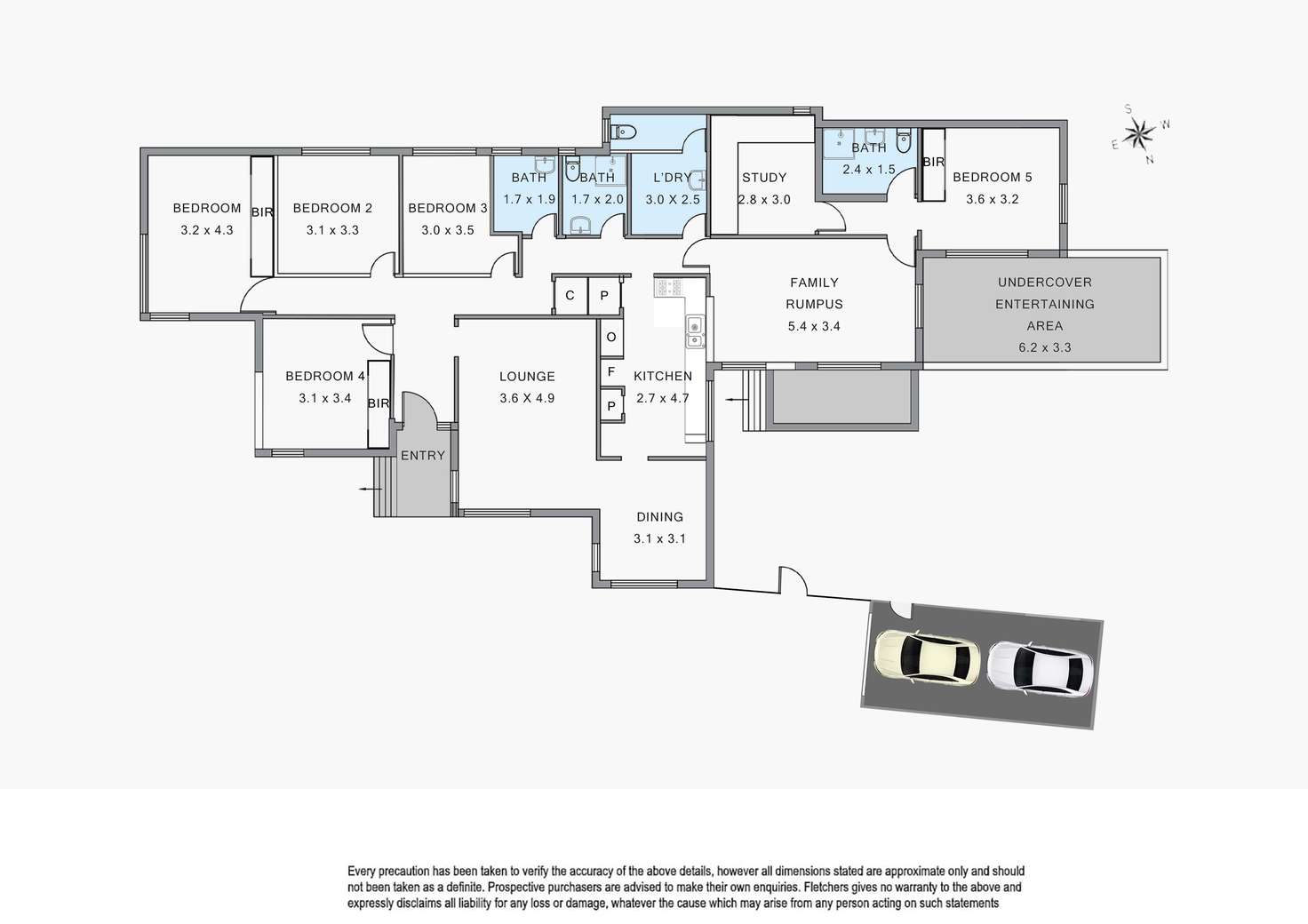 Floorplan of Homely house listing, 21 Margate Crescent, Glen Waverley VIC 3150