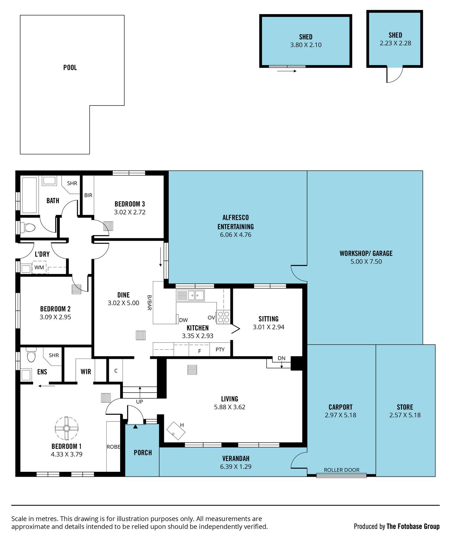 Floorplan of Homely house listing, 2 Drummond Avenue, Reynella East SA 5161