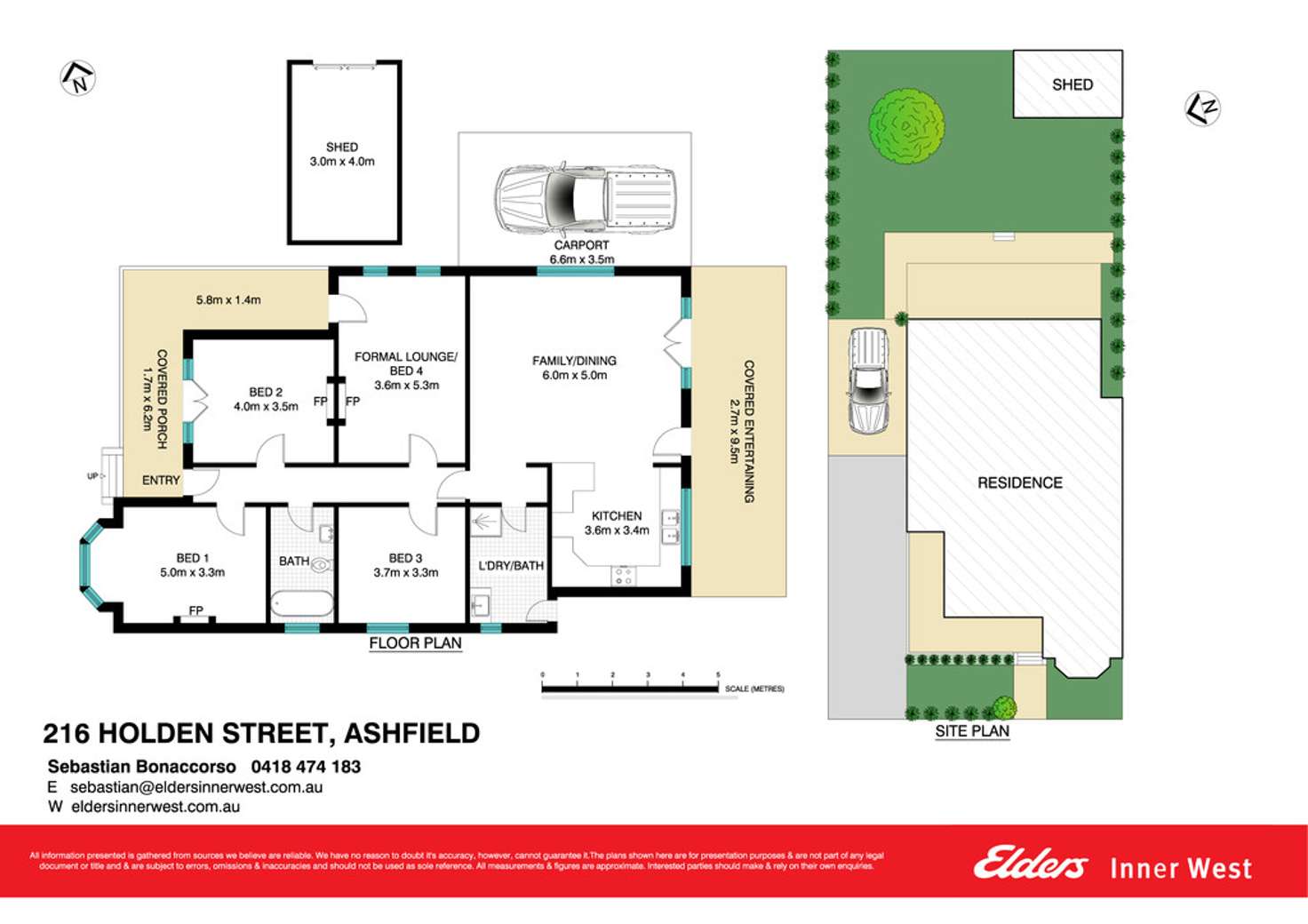 Floorplan of Homely house listing, 216 Holden Street, Ashfield NSW 2131
