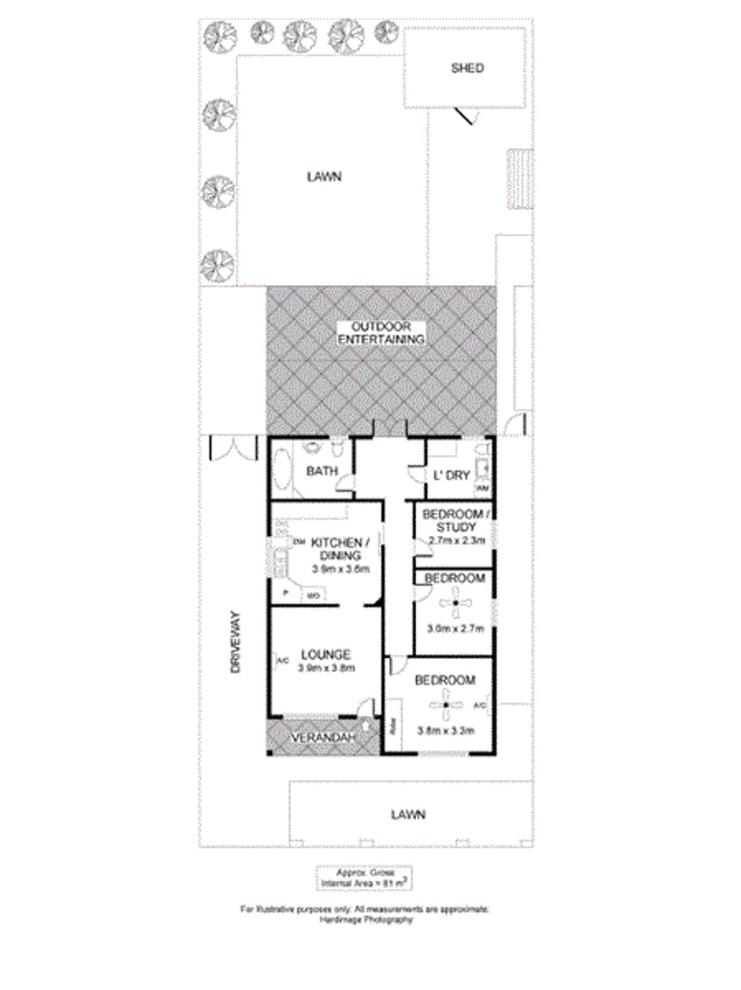 Floorplan of Homely house listing, 41 Wattle Avenue, Royal Park SA 5014