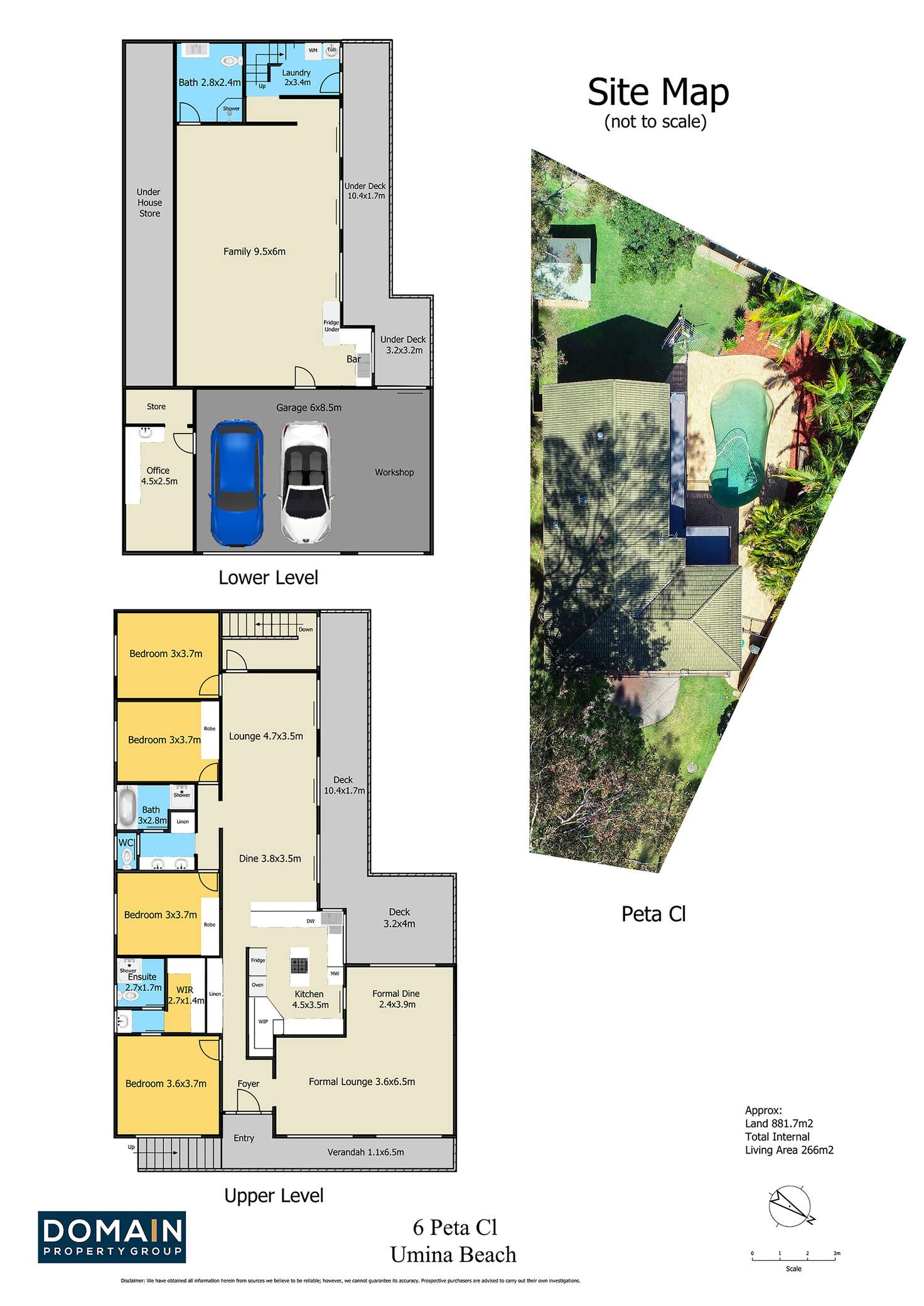 Floorplan of Homely house listing, 6 Peta Close, Umina Beach NSW 2257