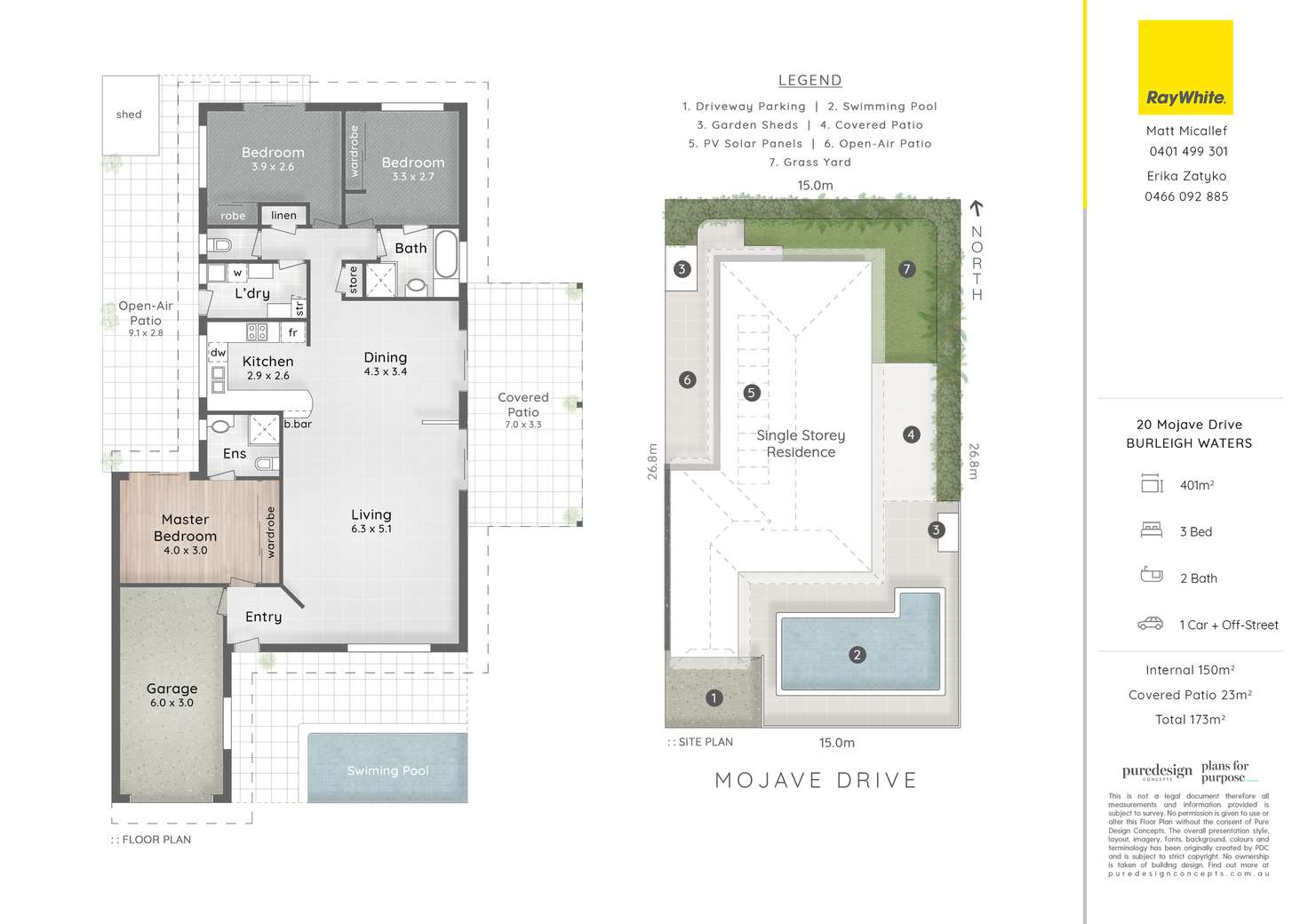 Floorplan of Homely house listing, 20 Mojave Drive, Burleigh Waters QLD 4220