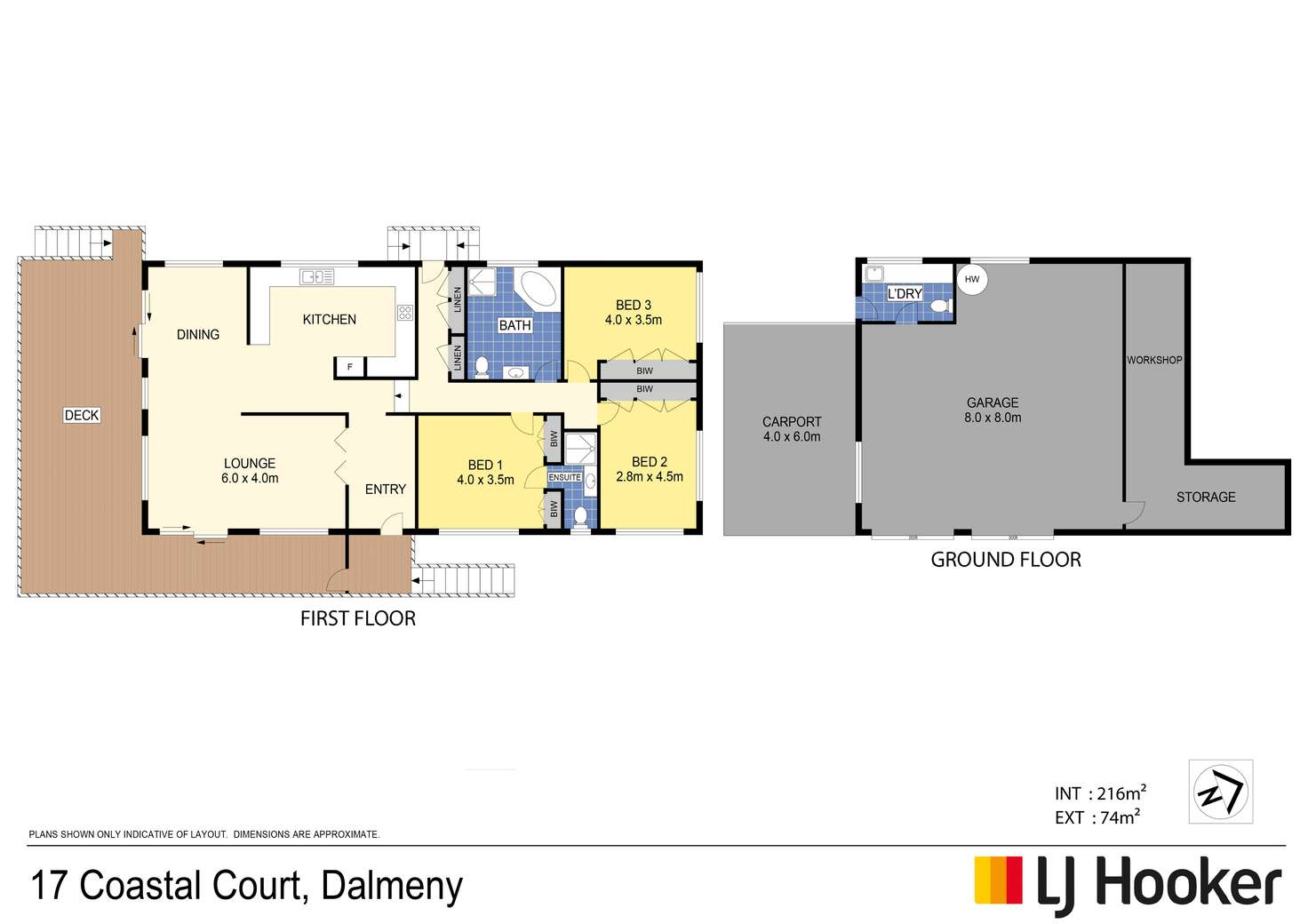 Floorplan of Homely house listing, 17 Coastal Court, Dalmeny NSW 2546