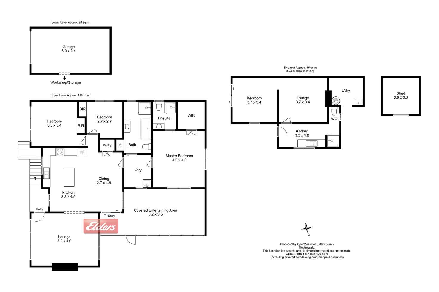 Floorplan of Homely house listing, 32 Payne Street, Hillcrest TAS 7320