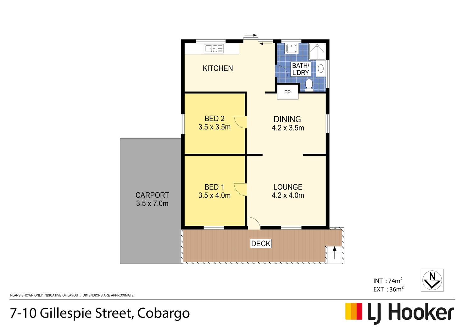 Floorplan of Homely house listing, Lot 7-10 Gillespie Street, Cobargo NSW 2550