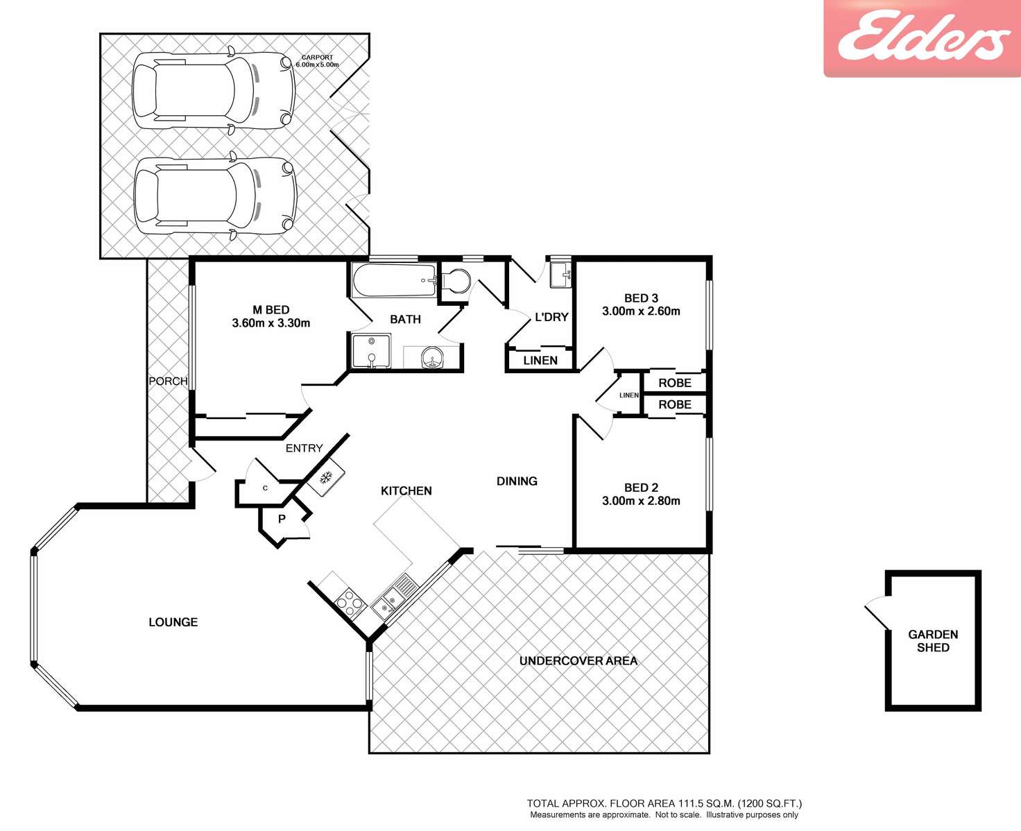 Floorplan of Homely house listing, 29 Dundee Drive, Wodonga VIC 3690