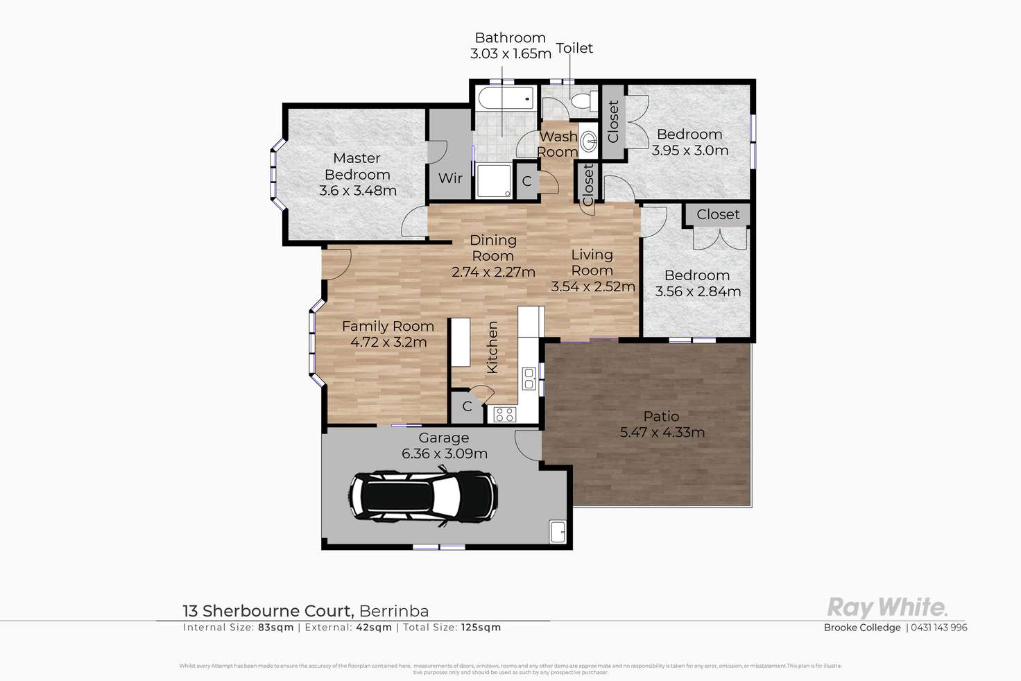 Floorplan of Homely house listing, 13 Sherbourne Court, Berrinba QLD 4117