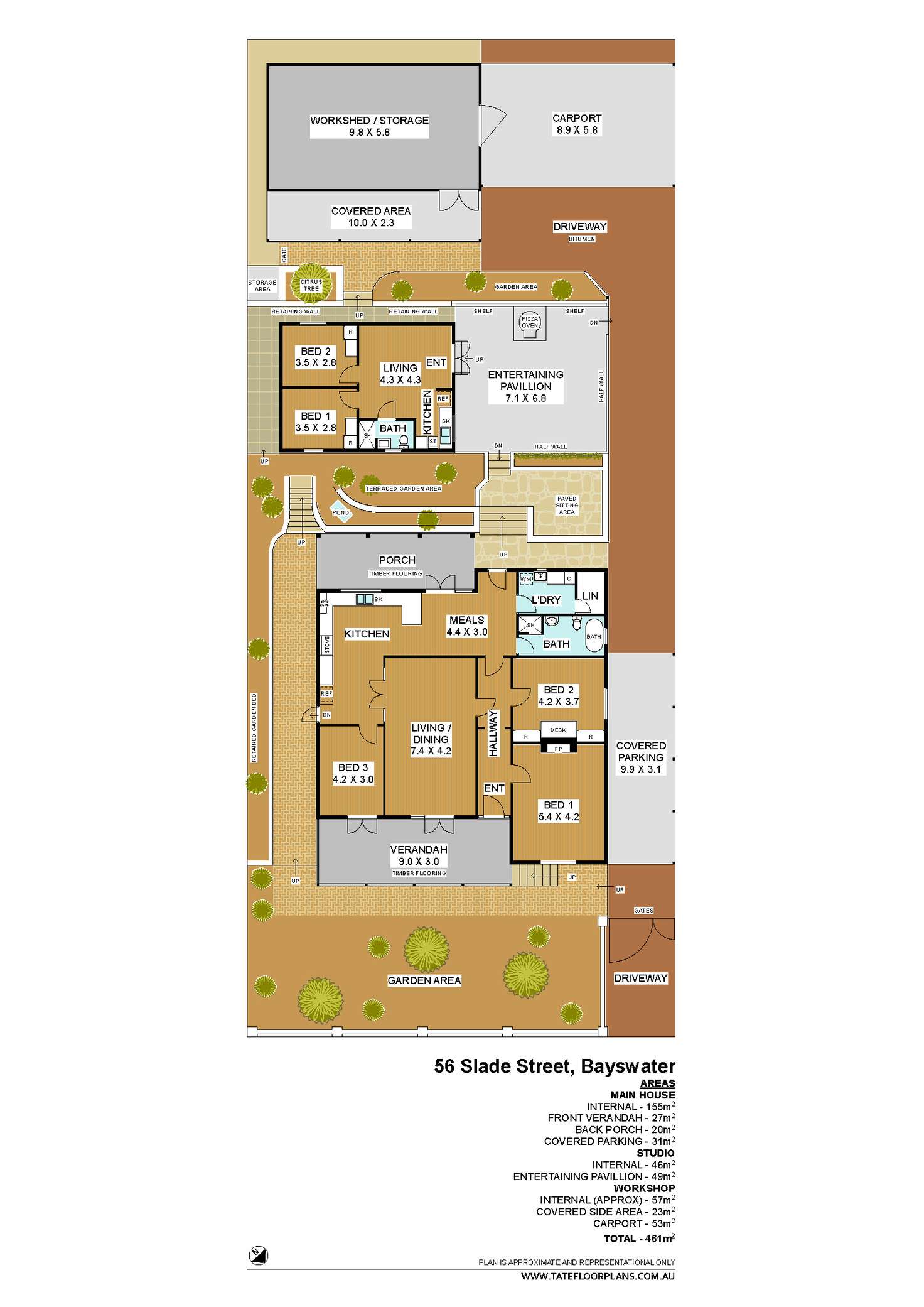 Floorplan of Homely house listing, 56 Slade Street, Bayswater WA 6053