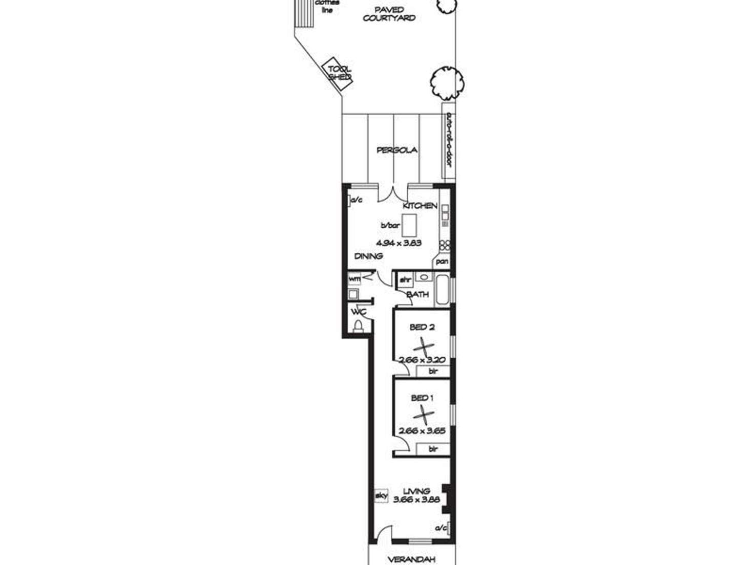Floorplan of Homely house listing, 33 Margaret Street, Norwood SA 5067