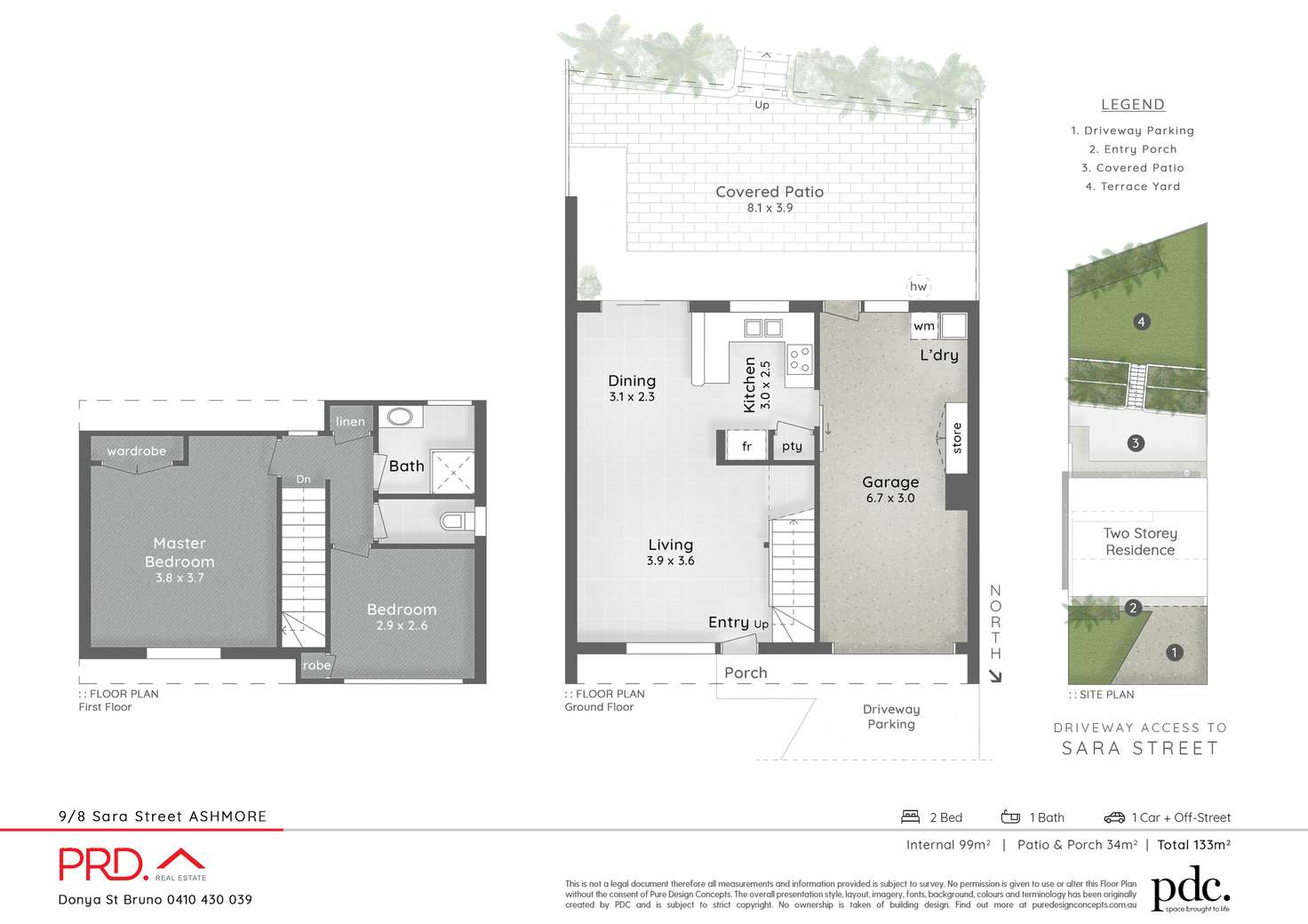 Floorplan of Homely unit listing, 9/8 Sara Street, Ashmore QLD 4214