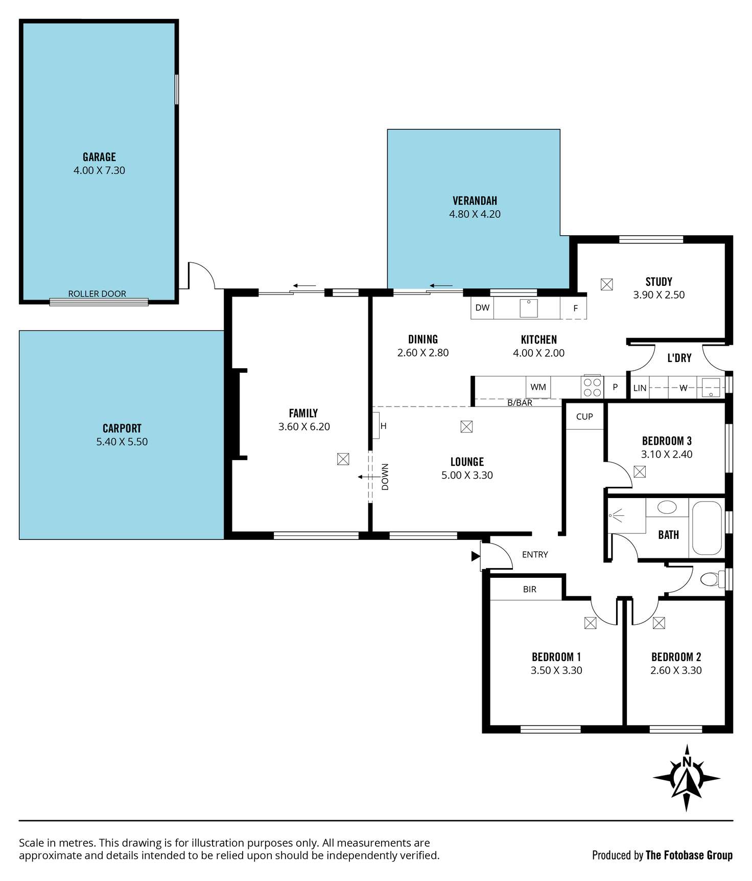 Floorplan of Homely house listing, 13 Homestead Drive, Aberfoyle Park SA 5159