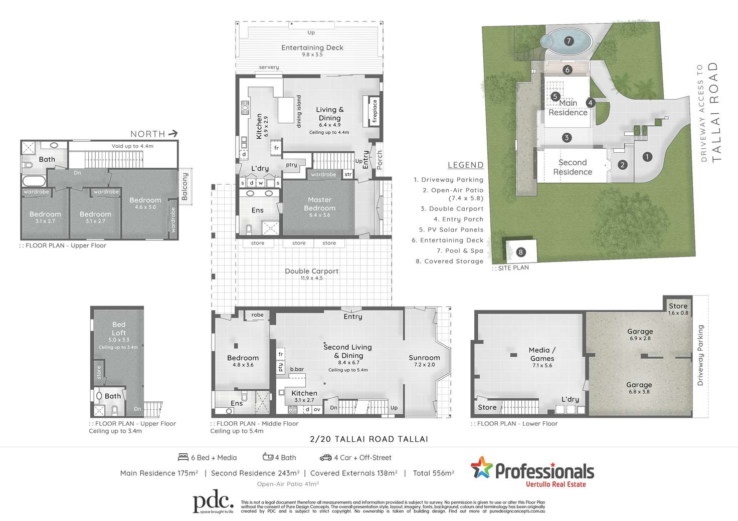 Floorplan of Homely house listing, 2/20 Tallai Road, Tallai QLD 4213