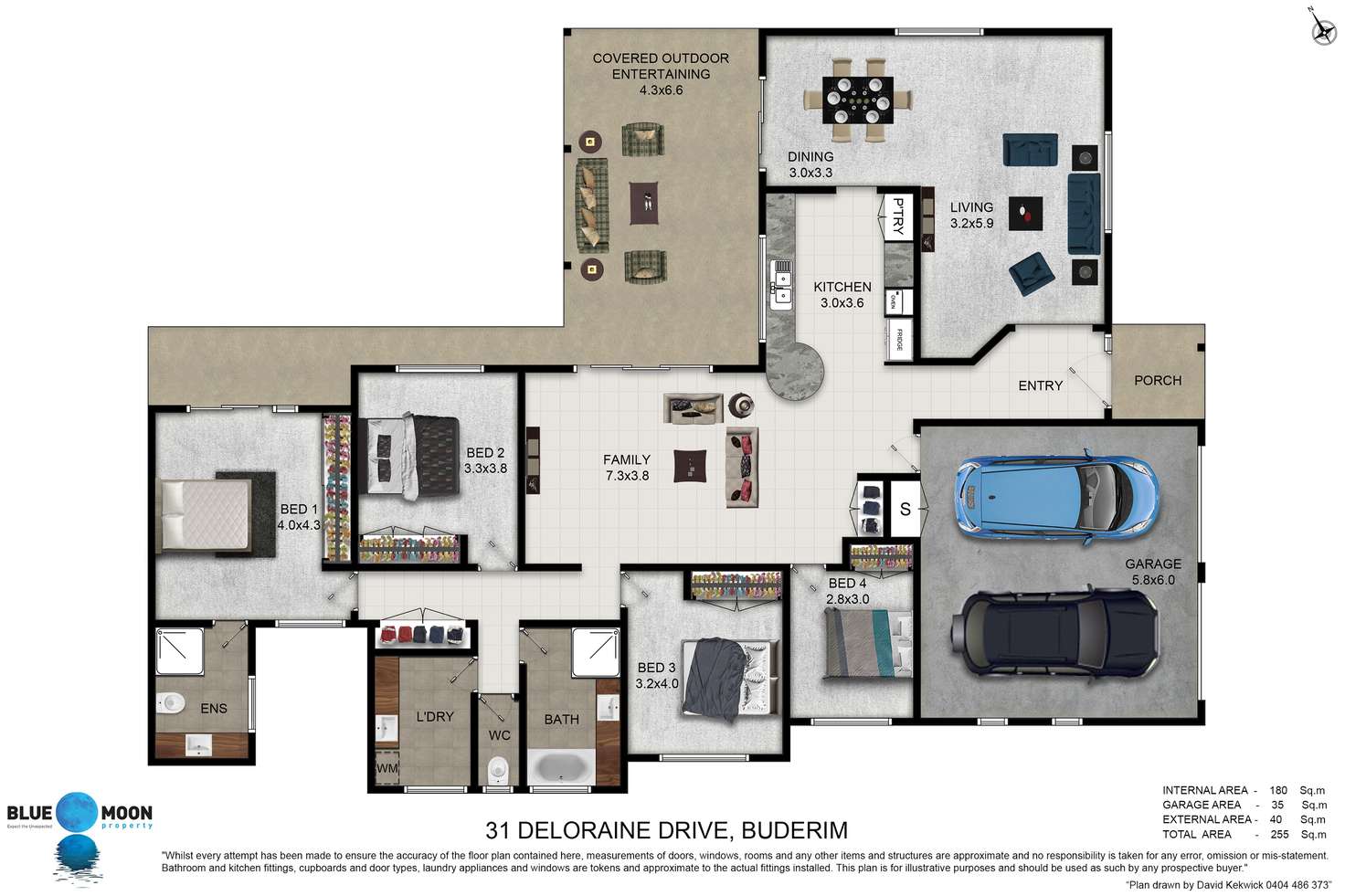 Floorplan of Homely house listing, 31 Deloraine Drive, Buderim QLD 4556