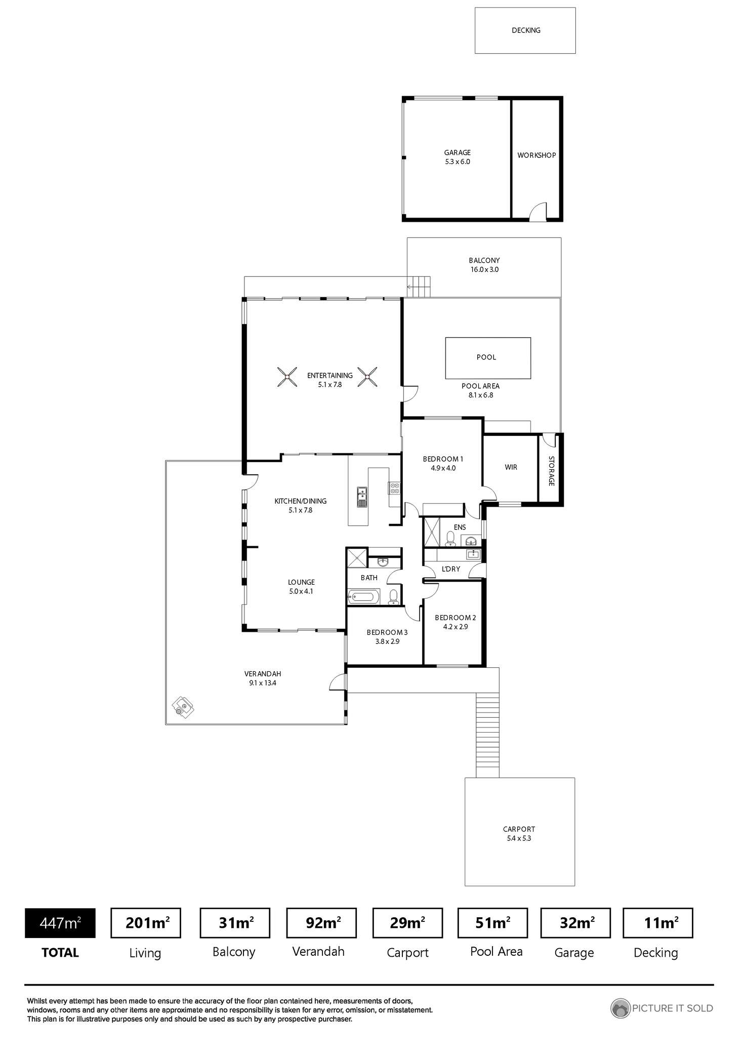 Floorplan of Homely house listing, 35 Penno Parade North, Belair SA 5052