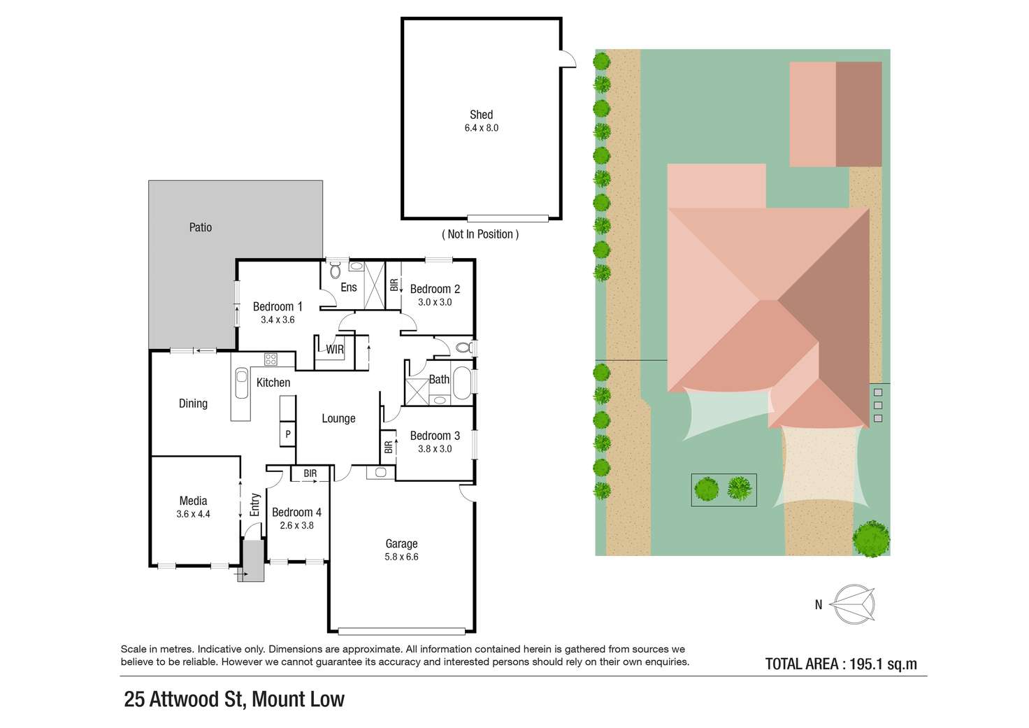 Floorplan of Homely house listing, 25 Atwood Street, Mount Low QLD 4818