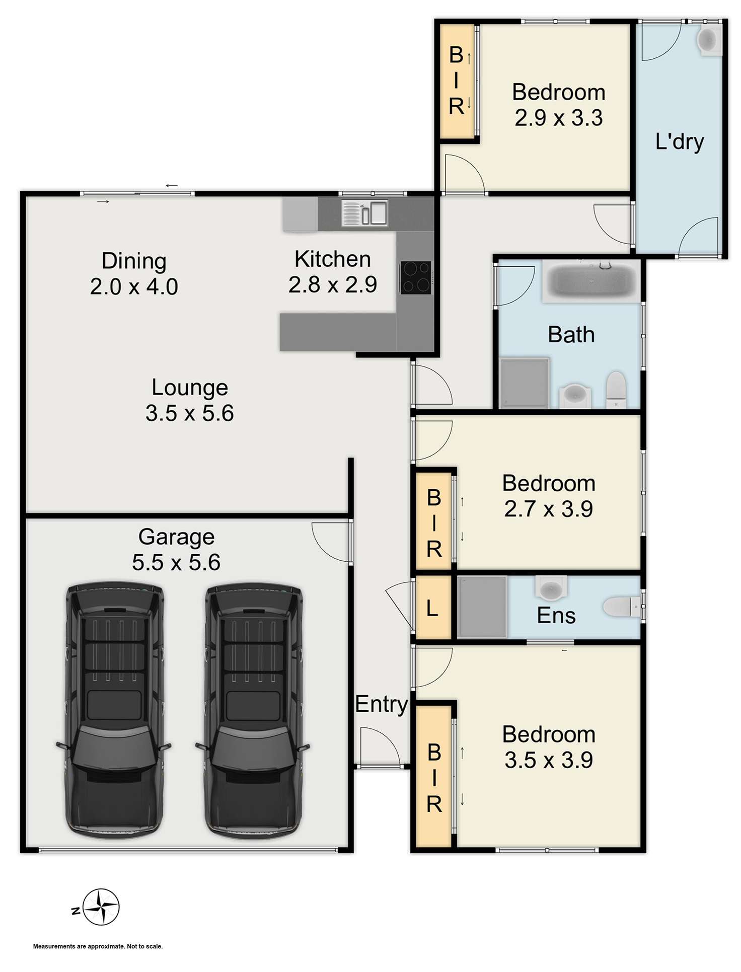 Floorplan of Homely villa listing, 2/18 Florence Street, Oakhurst NSW 2761