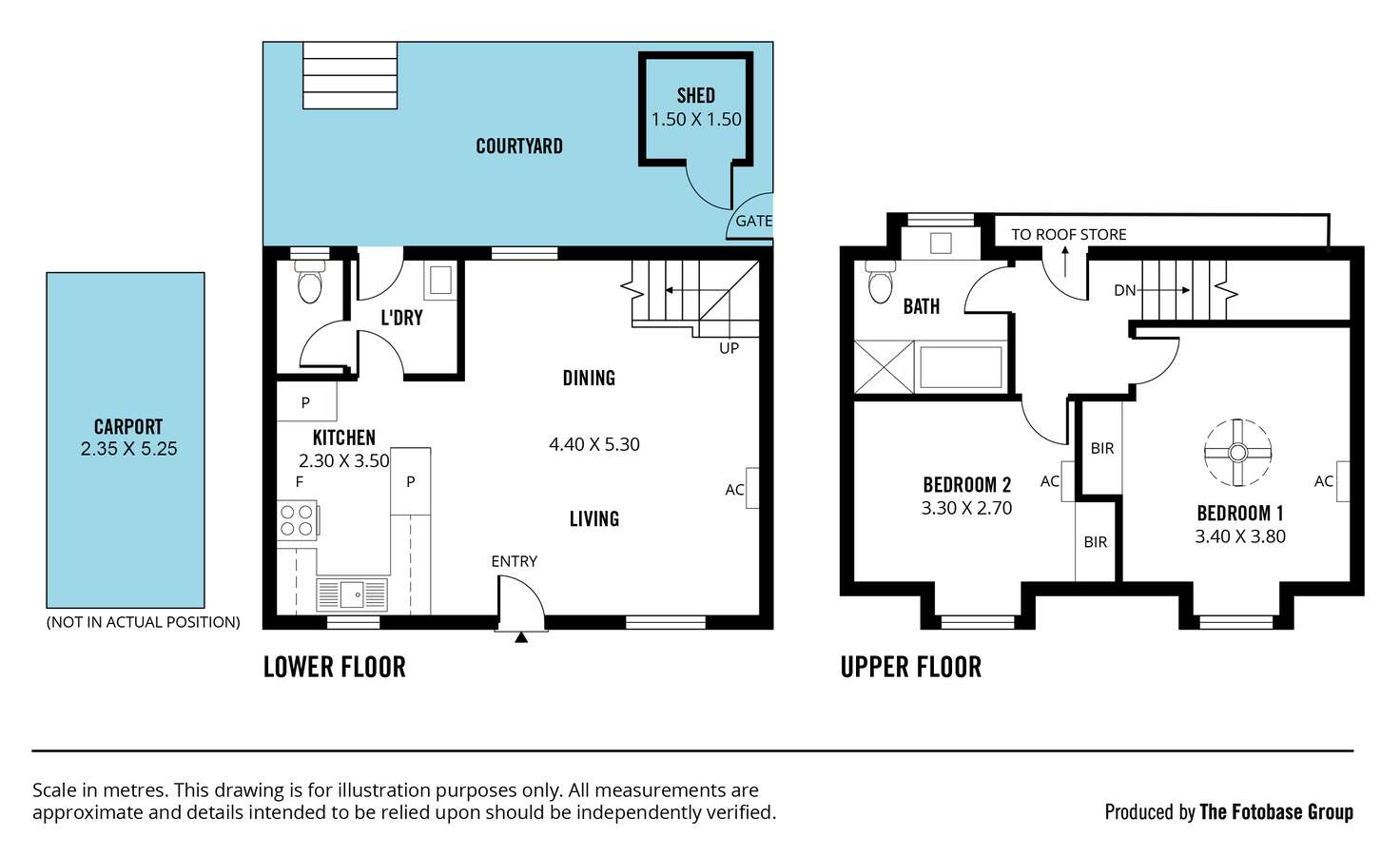 Floorplan of Homely unit listing, 6/5 Ranford Crescent, Mitchell Park SA 5043