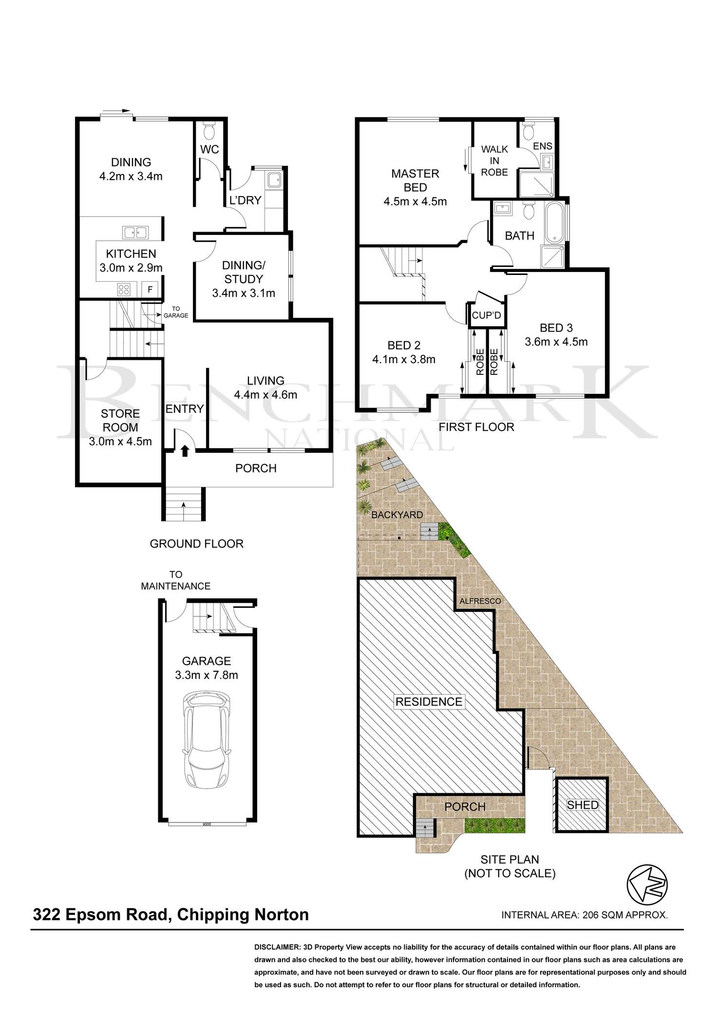 Floorplan of Homely house listing, 322 Epsom Road, Chipping Norton NSW 2170