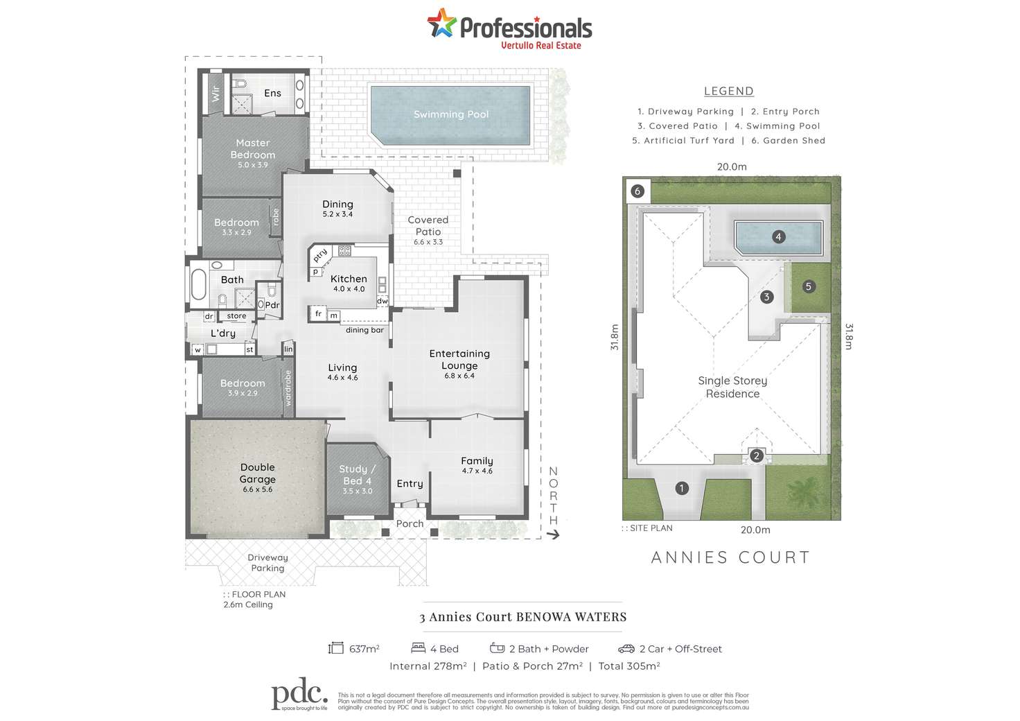 Floorplan of Homely house listing, 3 Annies Court, Benowa Waters QLD 4217