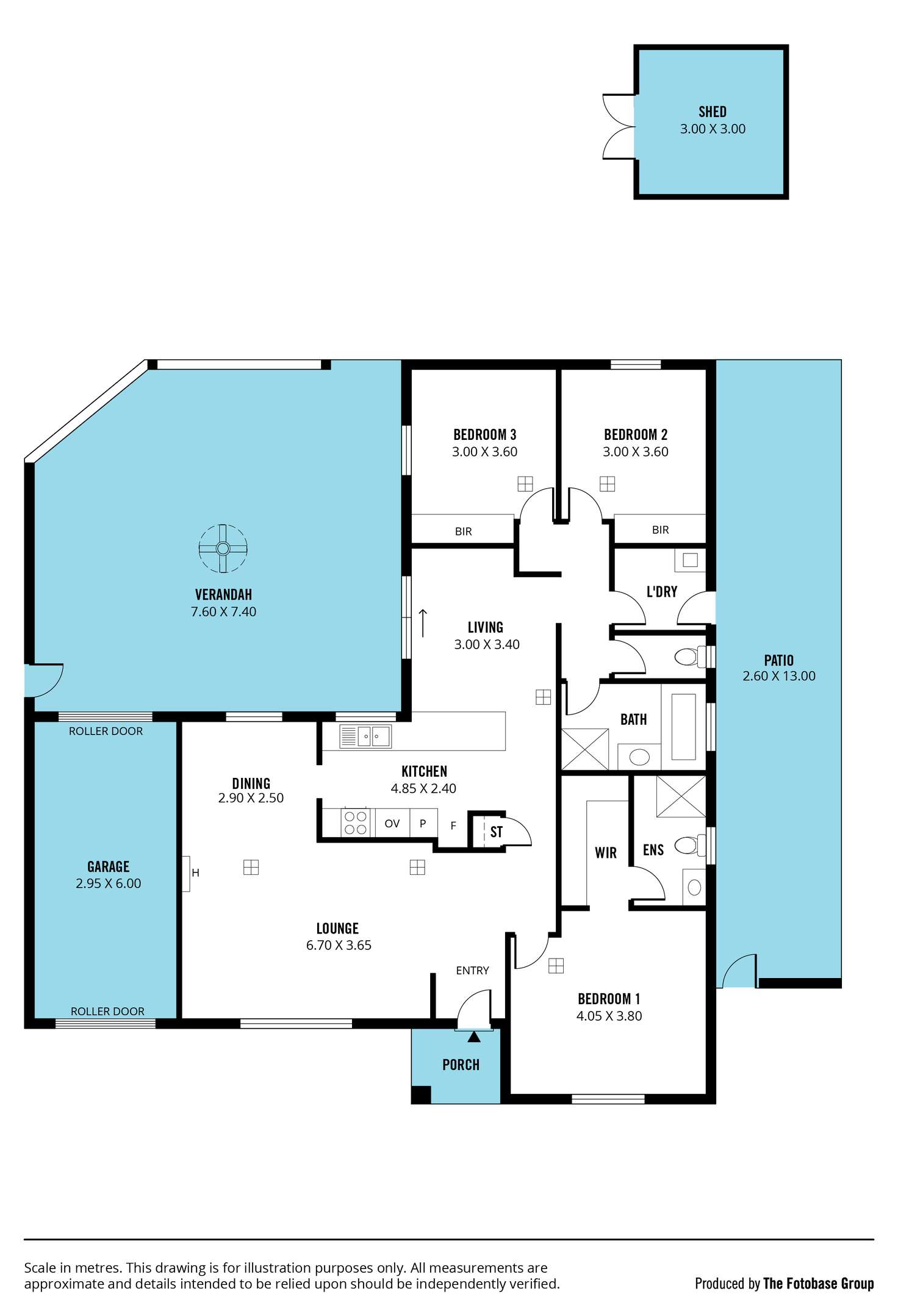 Floorplan of Homely house listing, 23 Kensington Street, Clovelly Park SA 5042