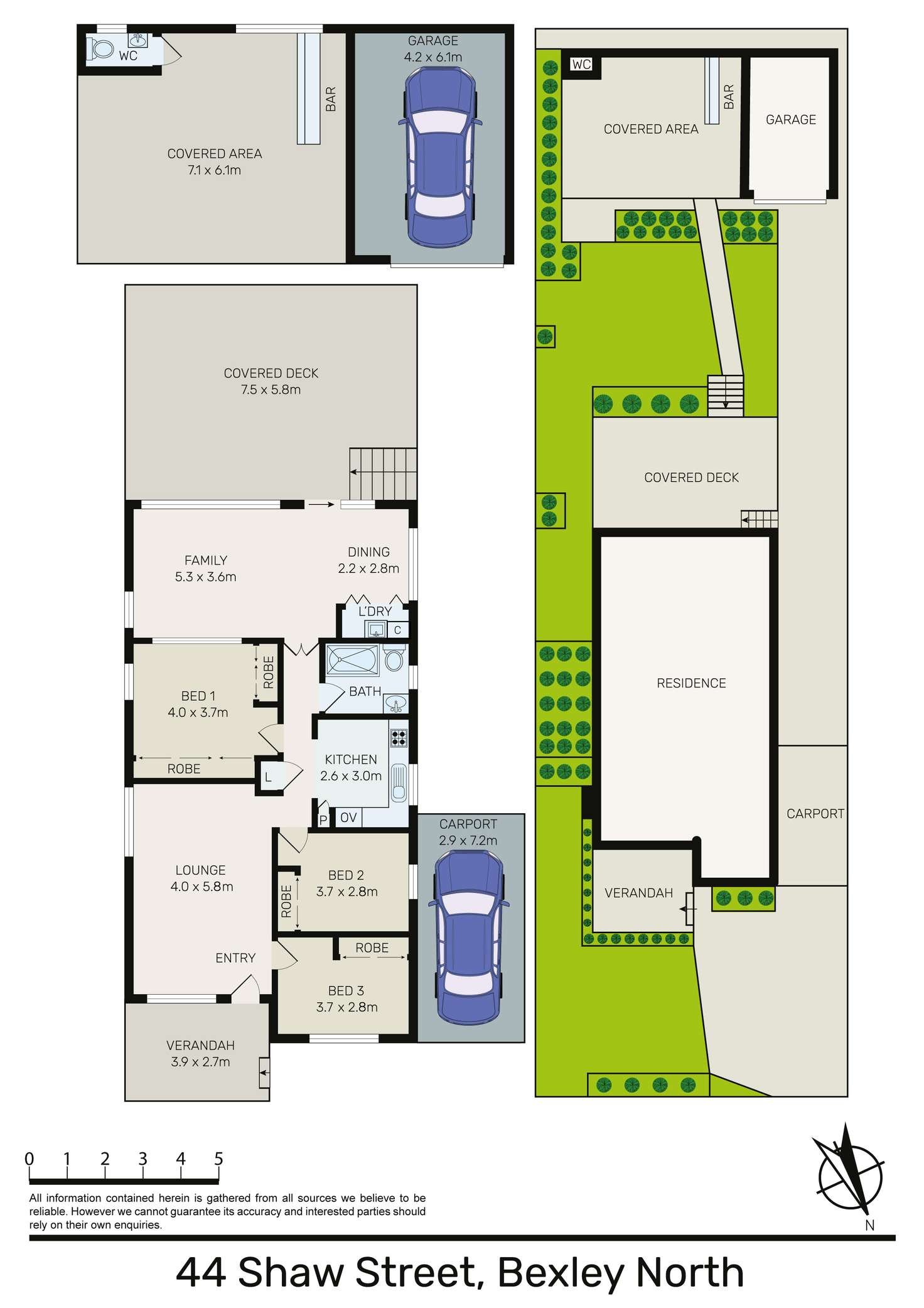 Floorplan of Homely house listing, 44 Shaw Street, Bexley North NSW 2207