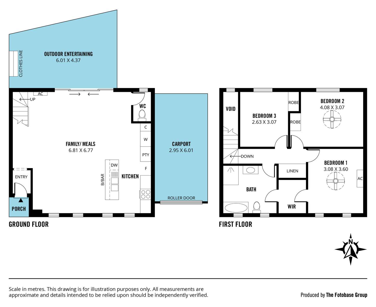 Floorplan of Homely house listing, 55 Nilpena Avenue, Park Holme SA 5043