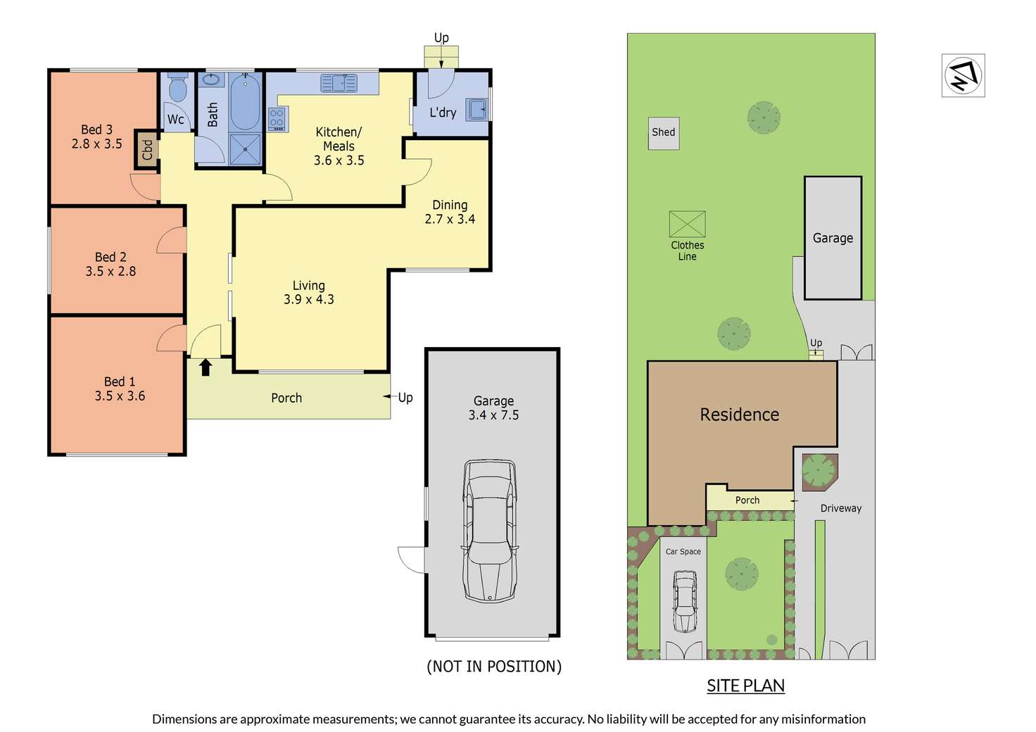 Floorplan of Homely house listing, 16 Parkview Drive, Ferntree Gully VIC 3156