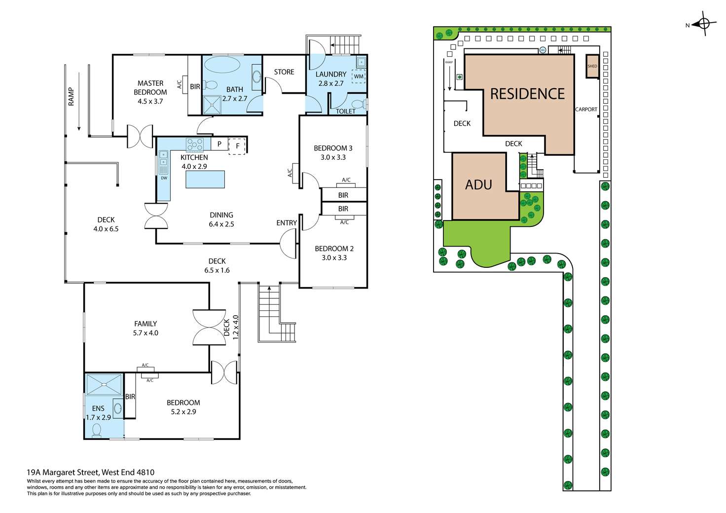 Floorplan of Homely house listing, 19A Margaret Street, West End QLD 4810