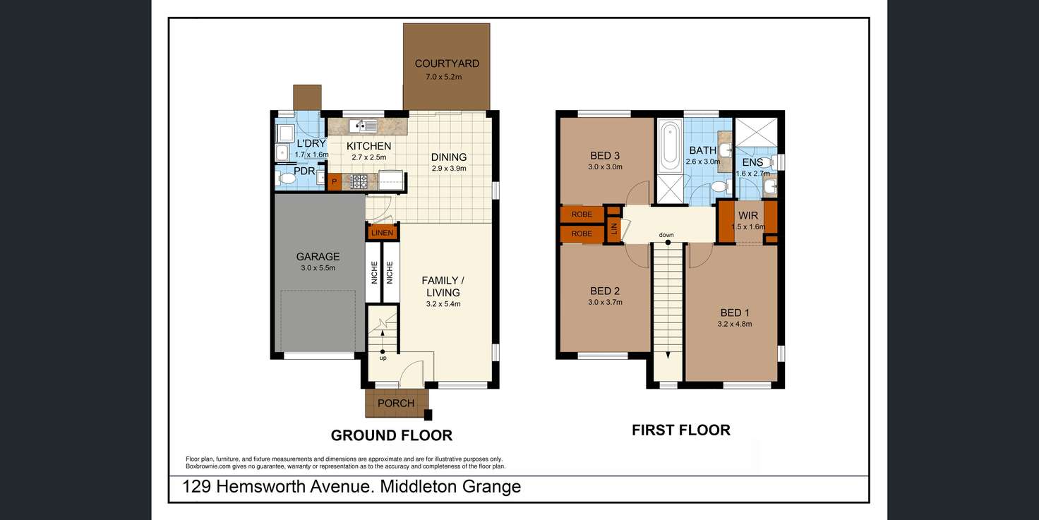 Floorplan of Homely house listing, 129 Hemsworth Avenue, Middleton Grange NSW 2171