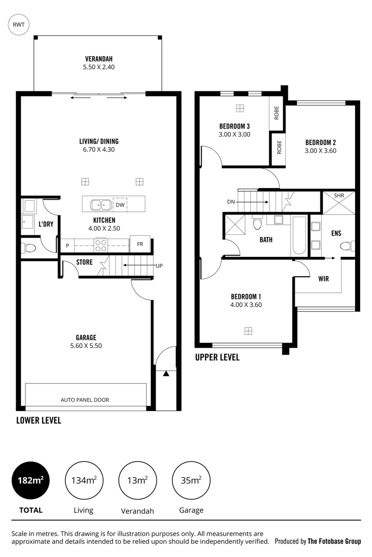 Floorplan of Homely townhouse listing, 10/1A Miller Street, Glenelg East SA 5045