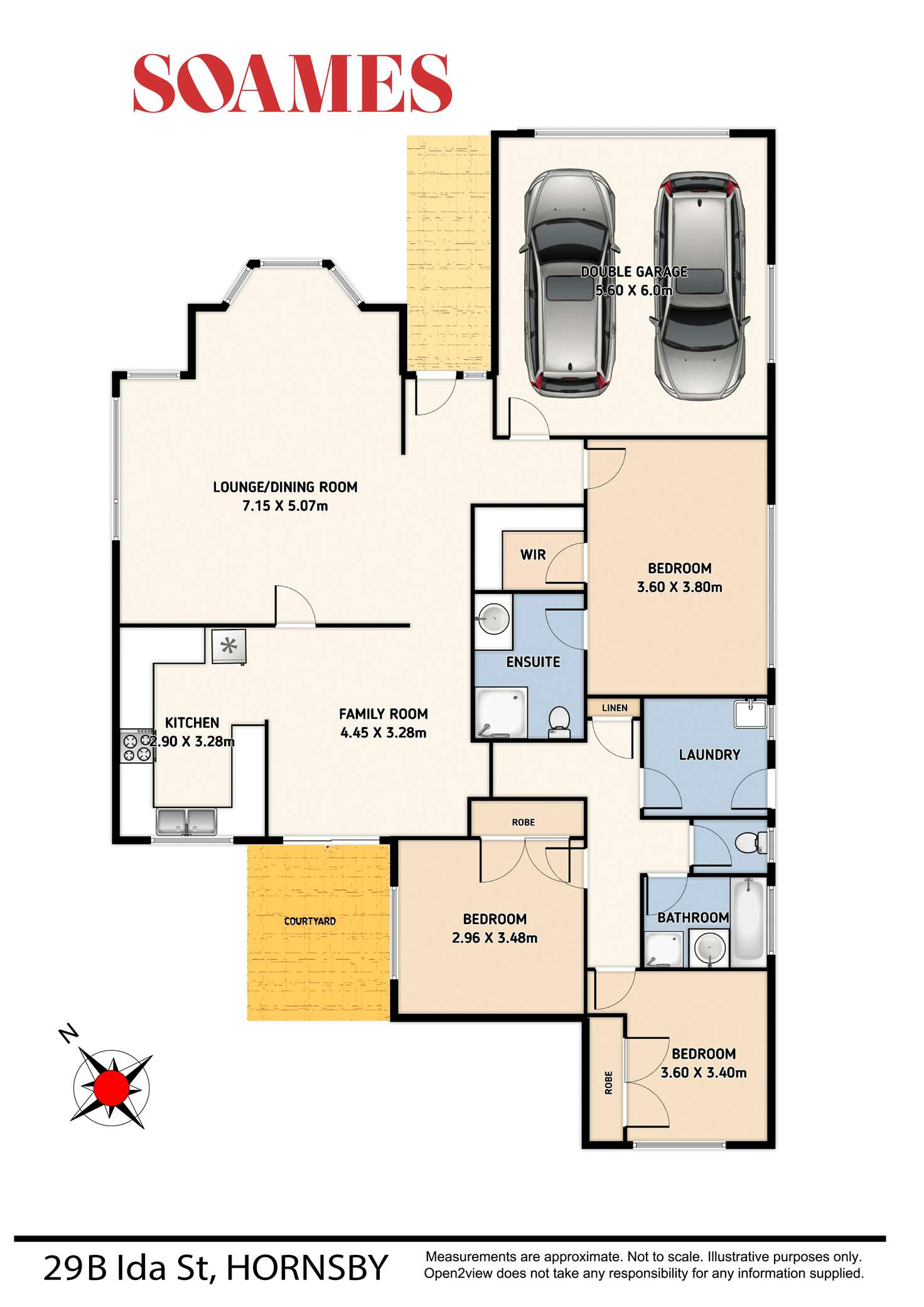 Floorplan of Homely house listing, 29B Ida Street, Hornsby NSW 2077