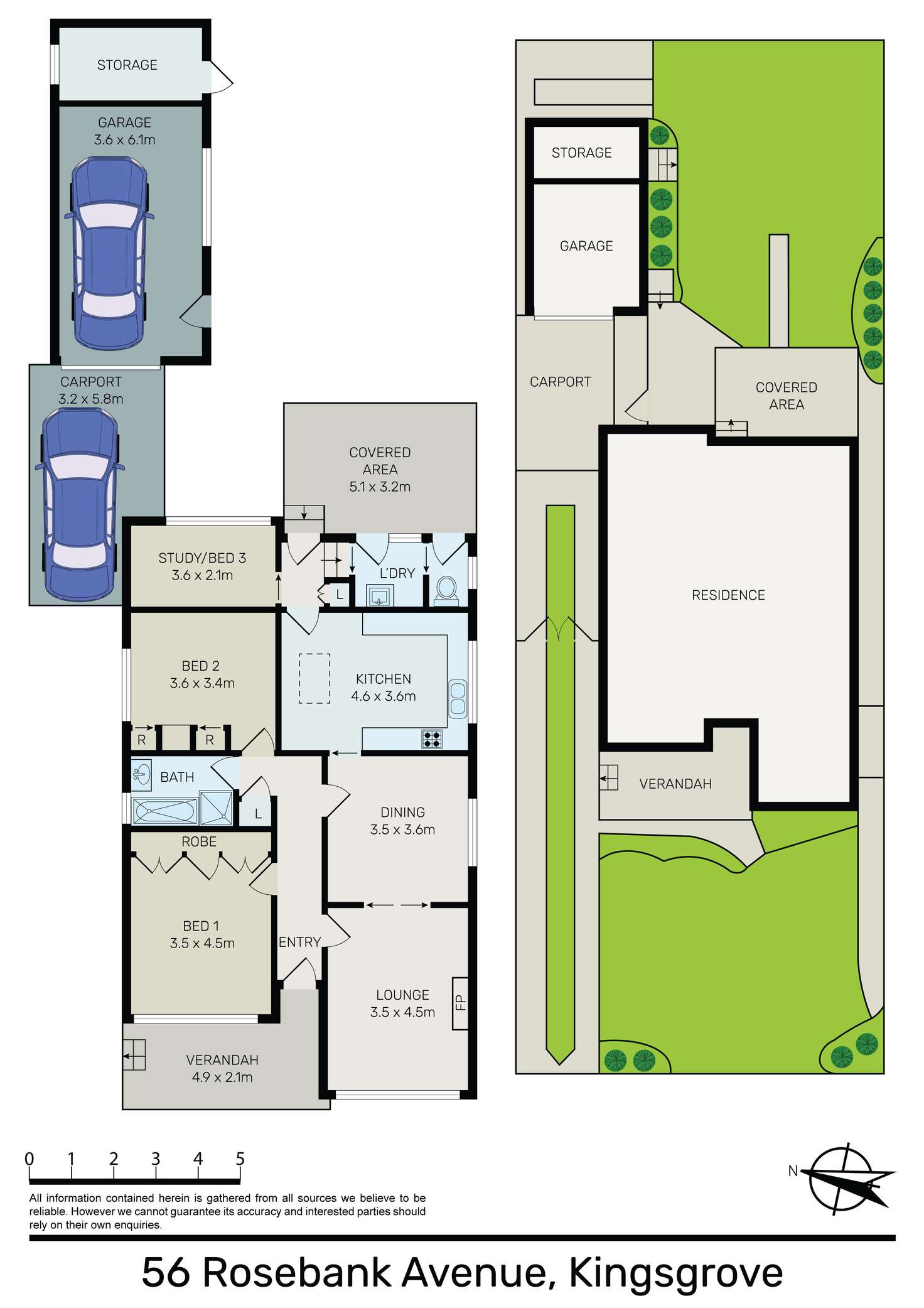 Floorplan of Homely house listing, 56 Rosebank Avenue, Kingsgrove NSW 2208