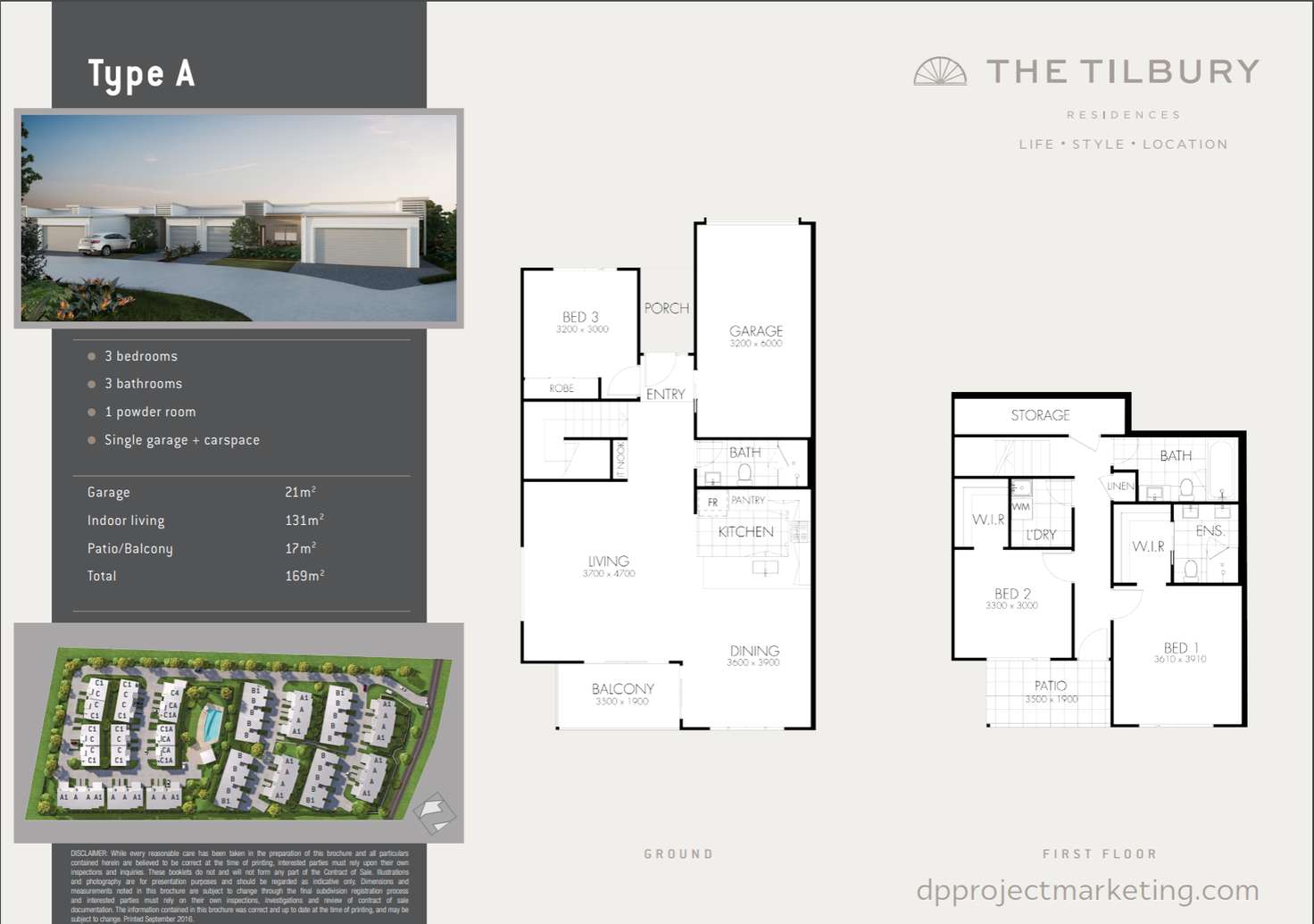 Floorplan of Homely townhouse listing, 64/1 Tilbury Rise, Upper Coomera QLD 4209