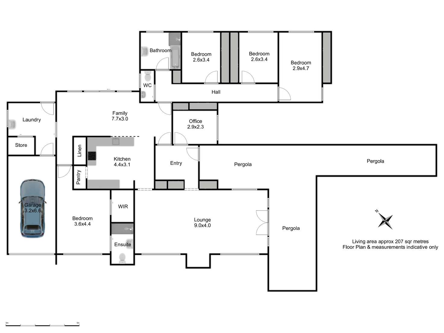 Floorplan of Homely house listing, 1 Park Lane, Orange NSW 2800