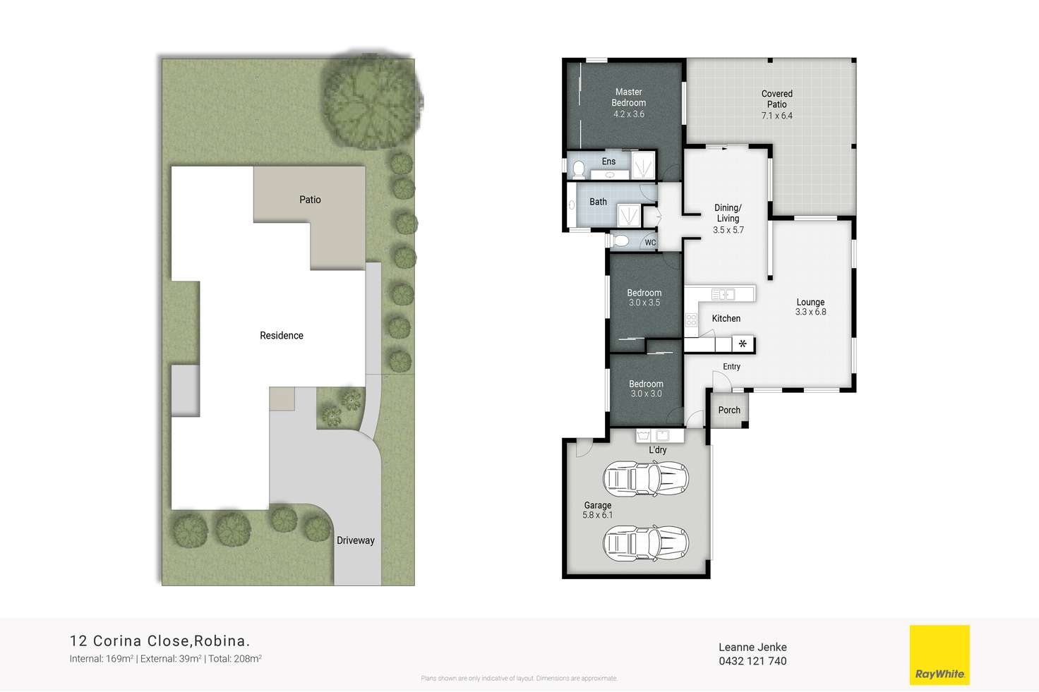 Floorplan of Homely house listing, 12 Corina Close, Robina QLD 4226