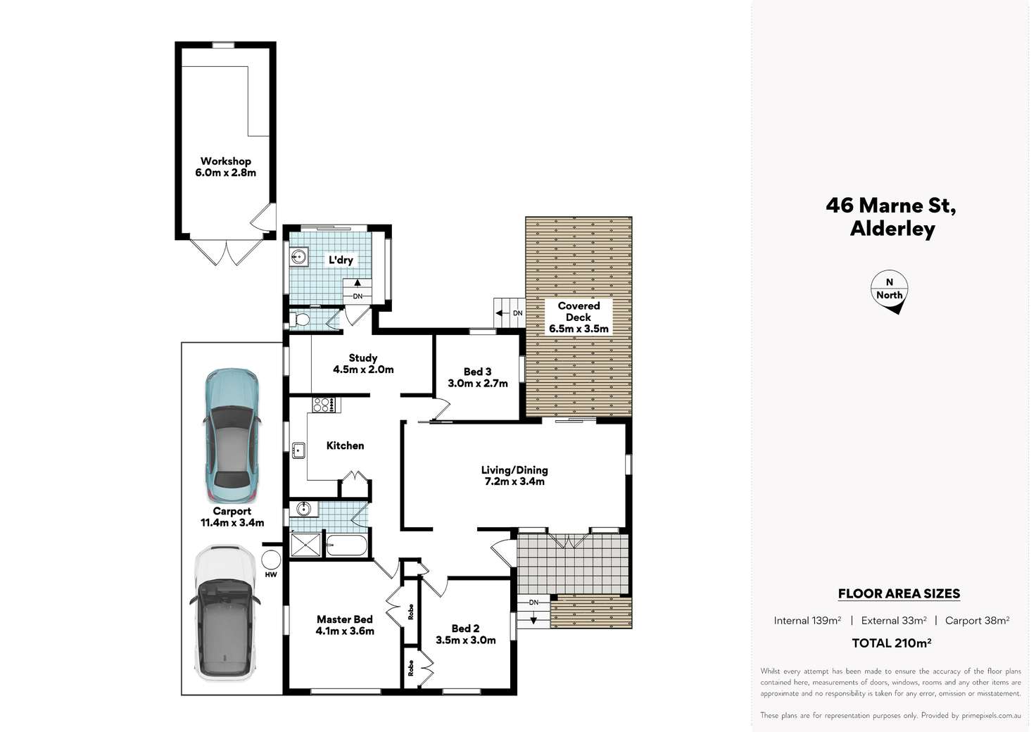 Floorplan of Homely house listing, 46 Marne Street, Alderley QLD 4051