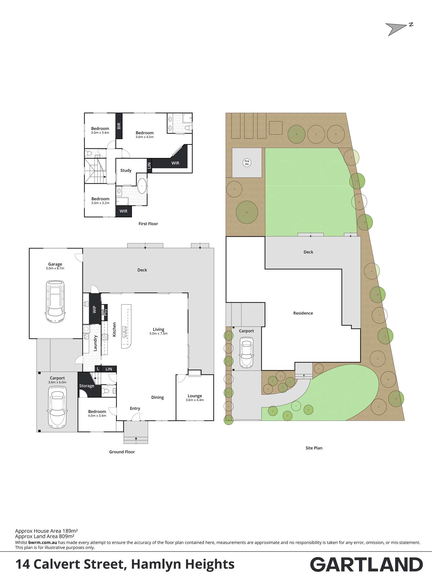 Floorplan of Homely house listing, 14 Calvert Street, Hamlyn Heights VIC 3215