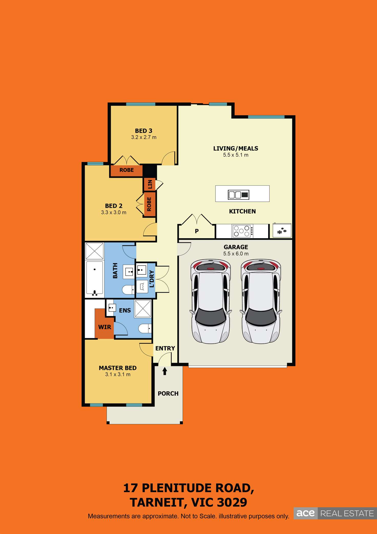 Floorplan of Homely house listing, 17 Plenitude Street, Tarneit VIC 3029