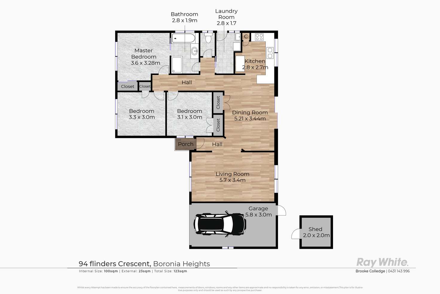 Floorplan of Homely house listing, 94 Flinders Crescent, Boronia Heights QLD 4124