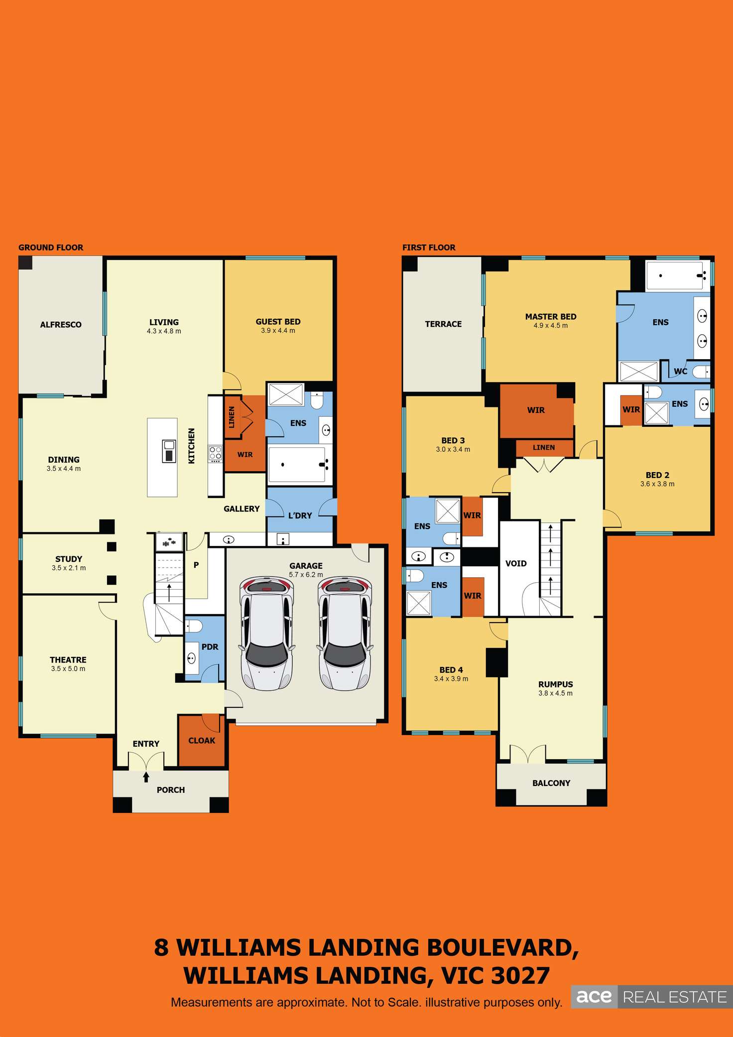 Floorplan of Homely house listing, 8 Williams Landing Boulevard, Williams Landing VIC 3027
