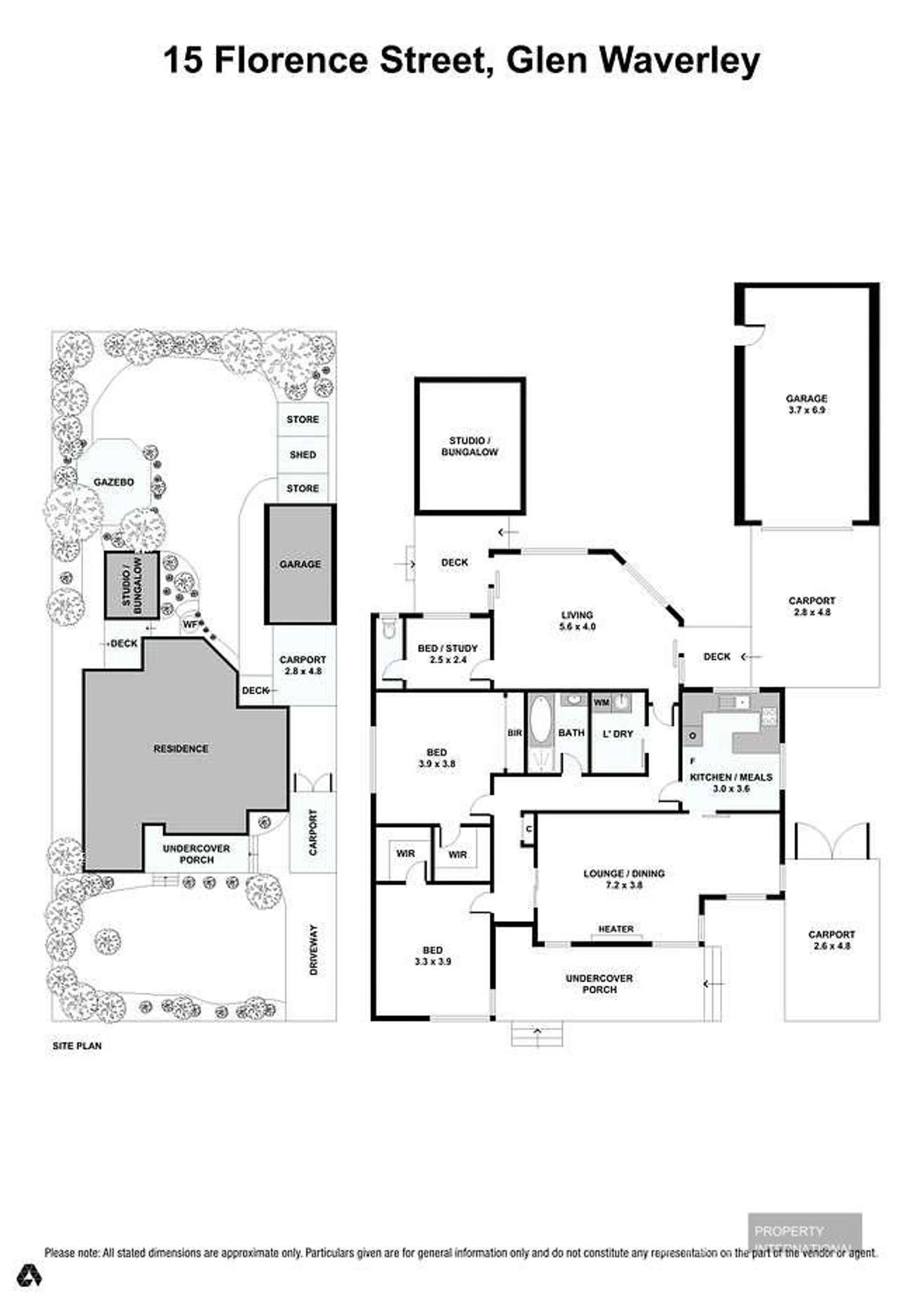 Floorplan of Homely house listing, 15 Florence Street, Glen Waverley VIC 3150