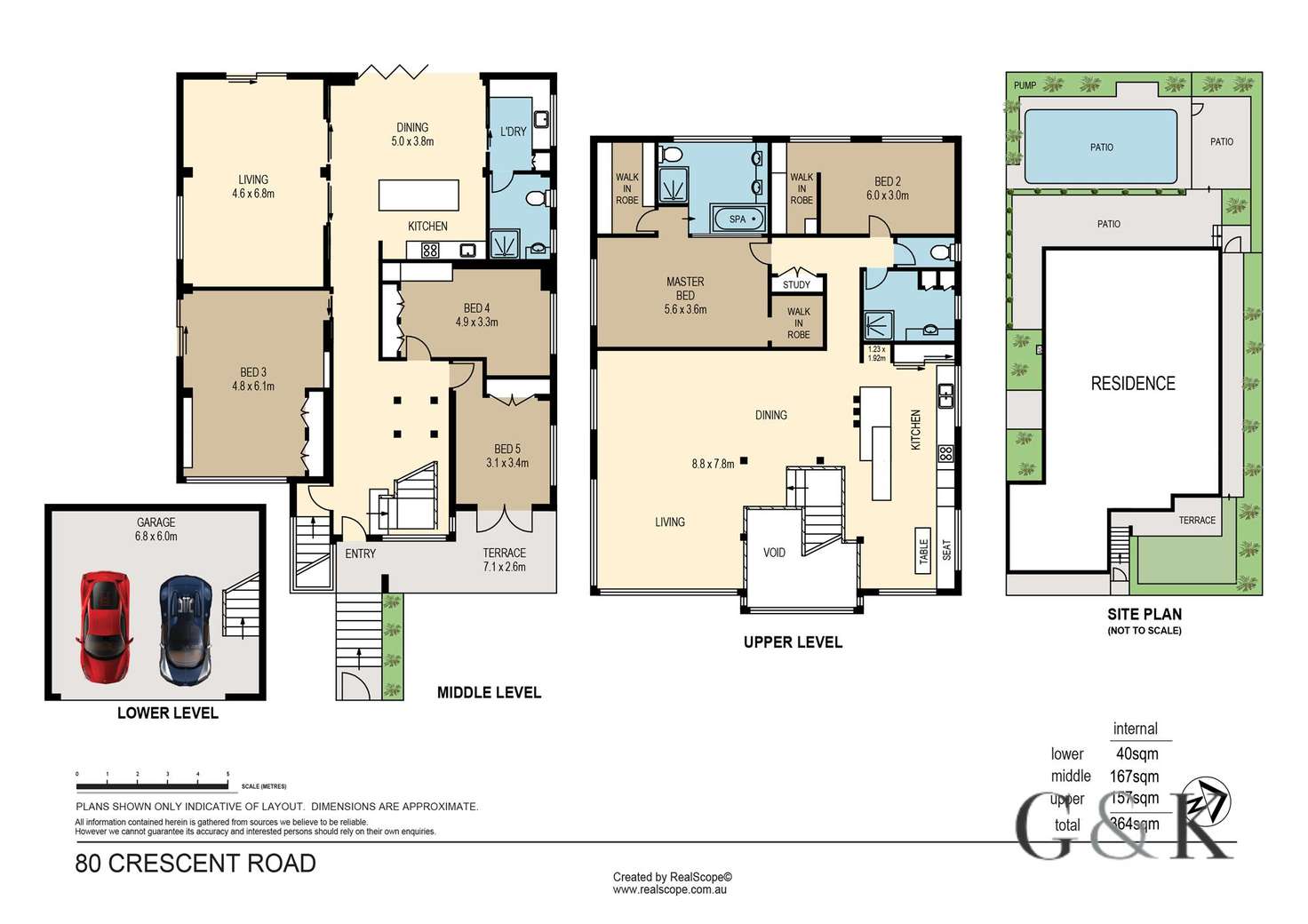 Floorplan of Homely house listing, 80 Crescent Road, Hamilton QLD 4007